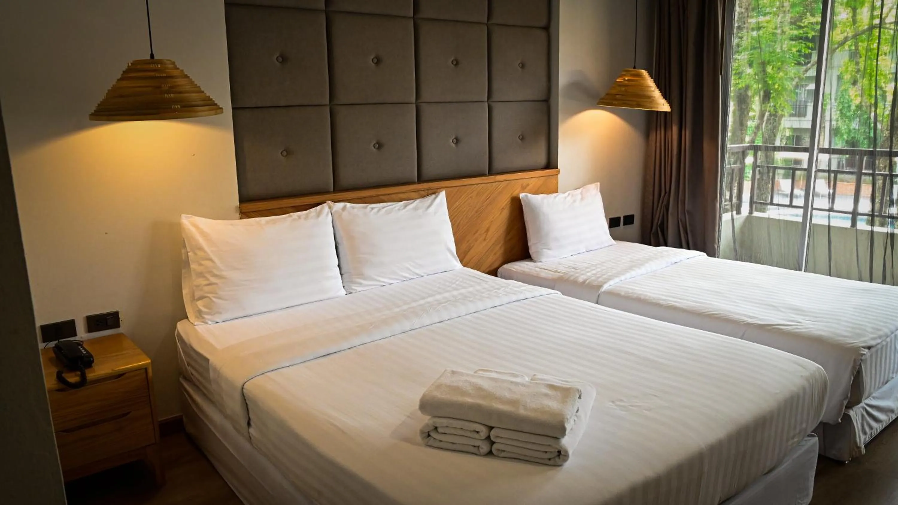 Bed in Oun Hotel Bangkok