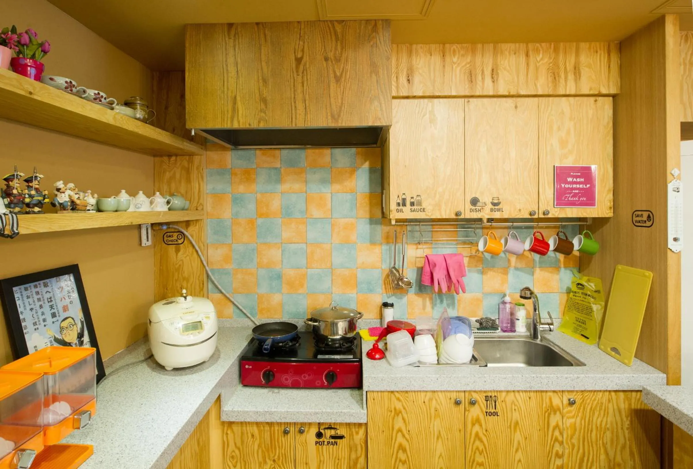 Kitchen or kitchenette in UWA Guesthouse