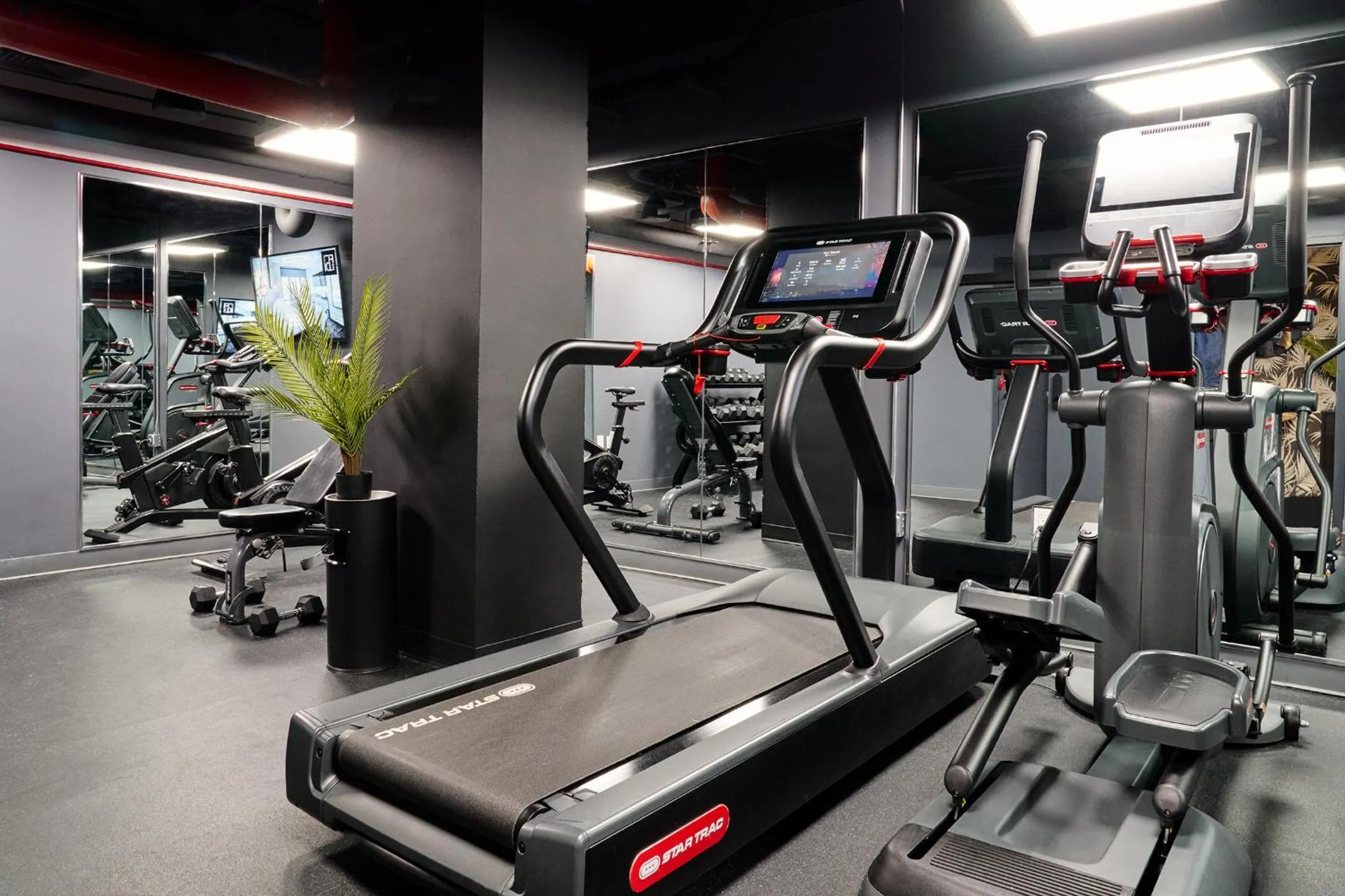 Fitness centre/facilities in The FIDI Hotel