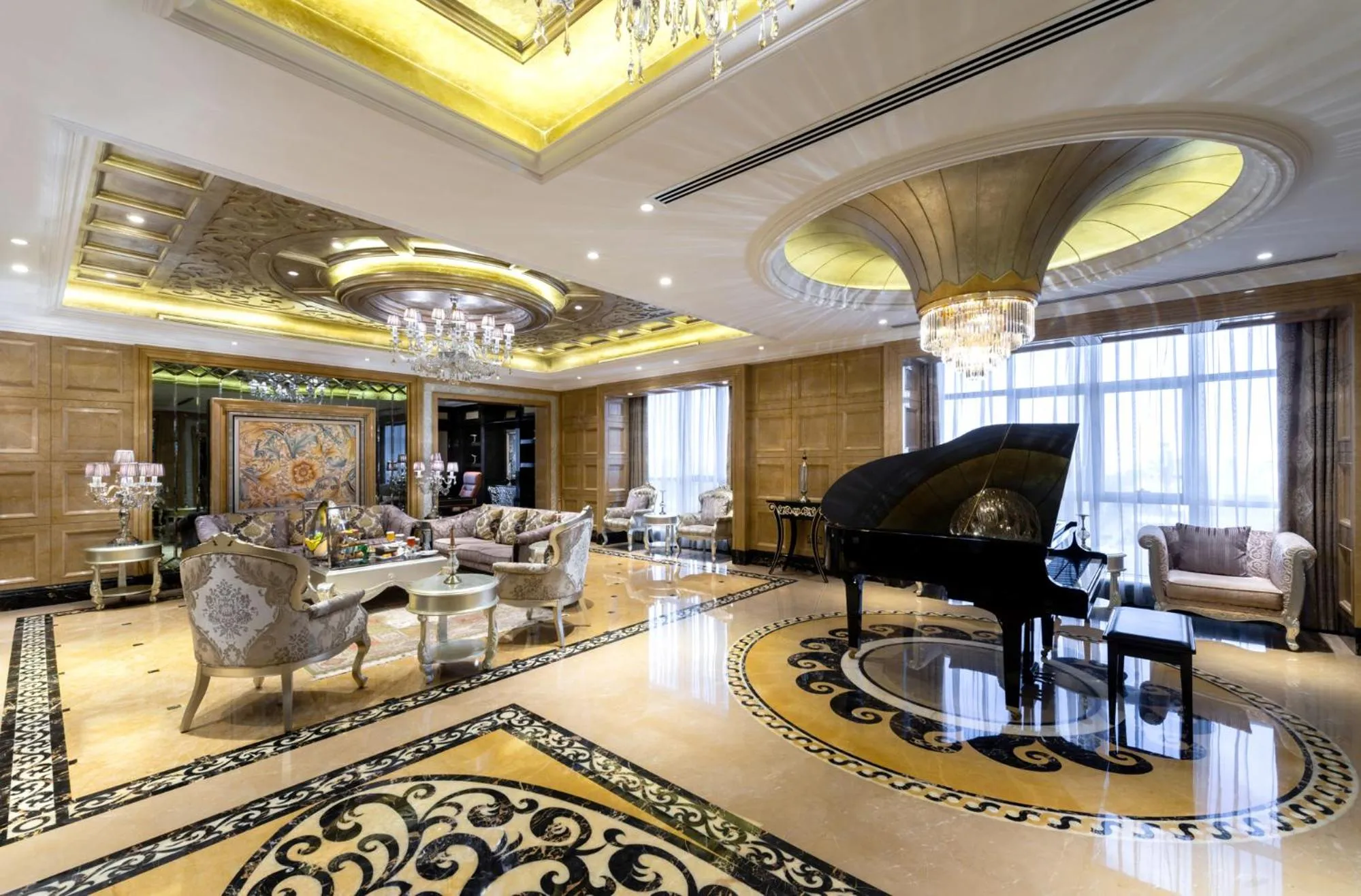 Living room in Narcissus Riyadh Hotel & Spa