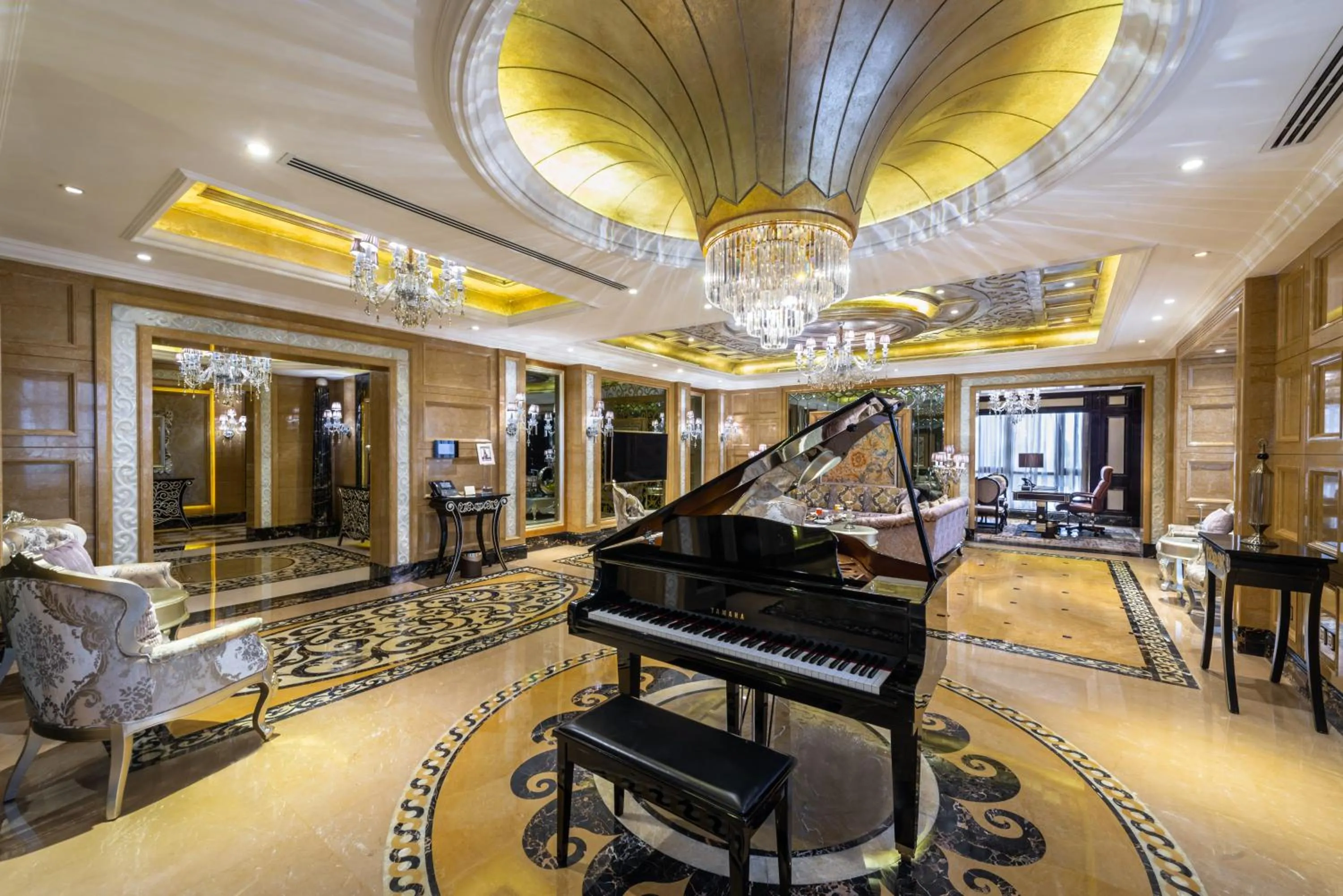 Living room in Narcissus Riyadh Hotel & Spa