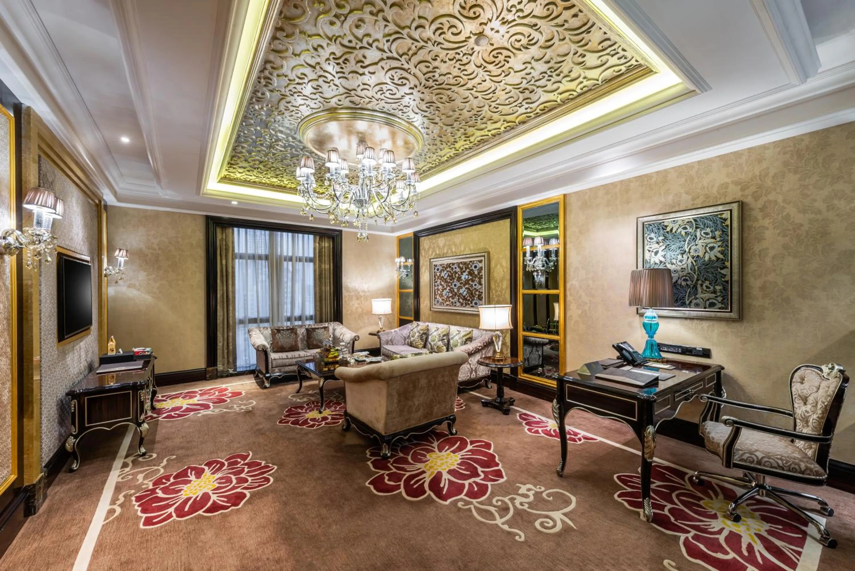 Living room in Narcissus Riyadh Hotel & Spa