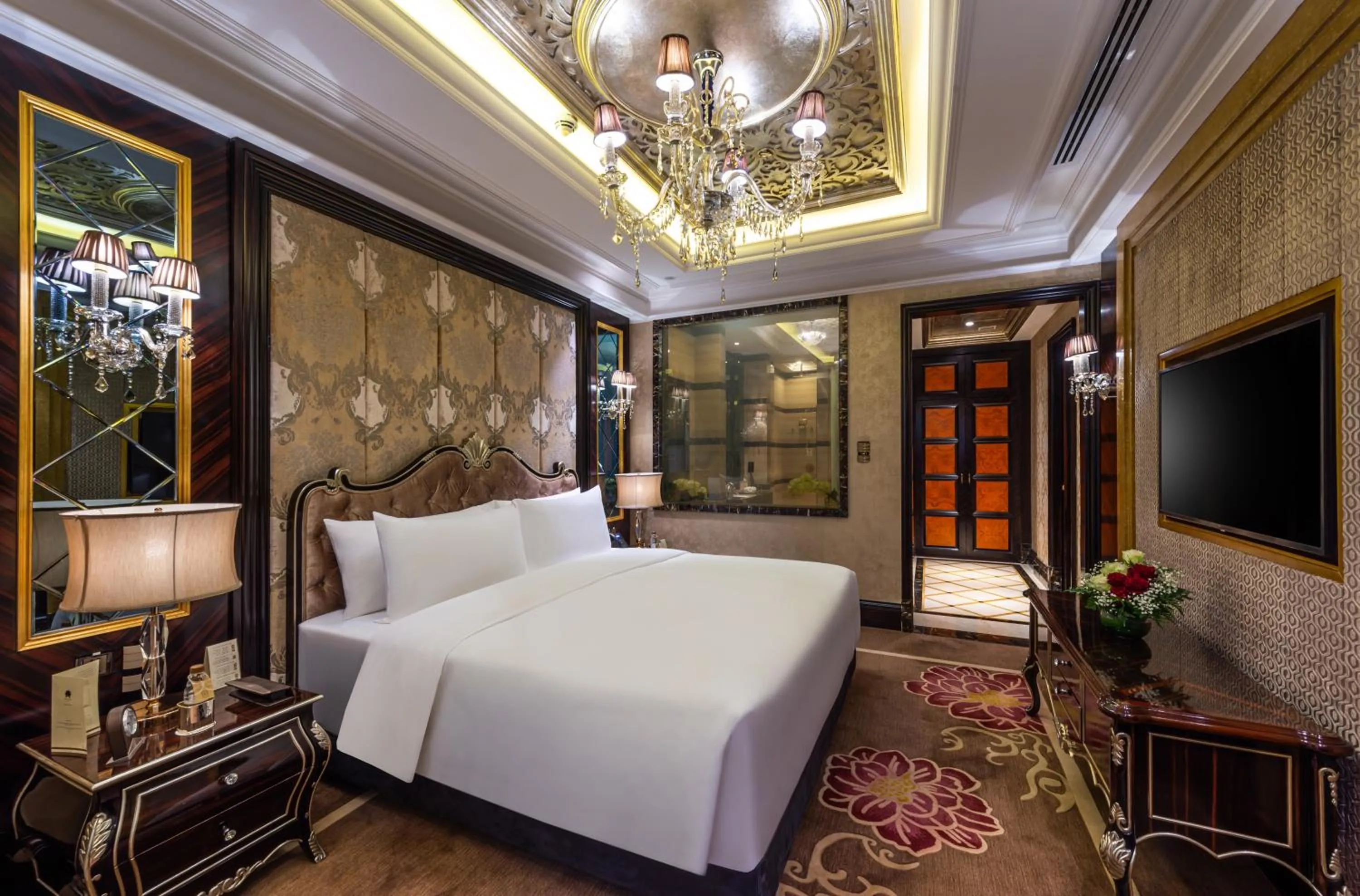 Bedroom, Bed in Narcissus Riyadh Hotel & Spa