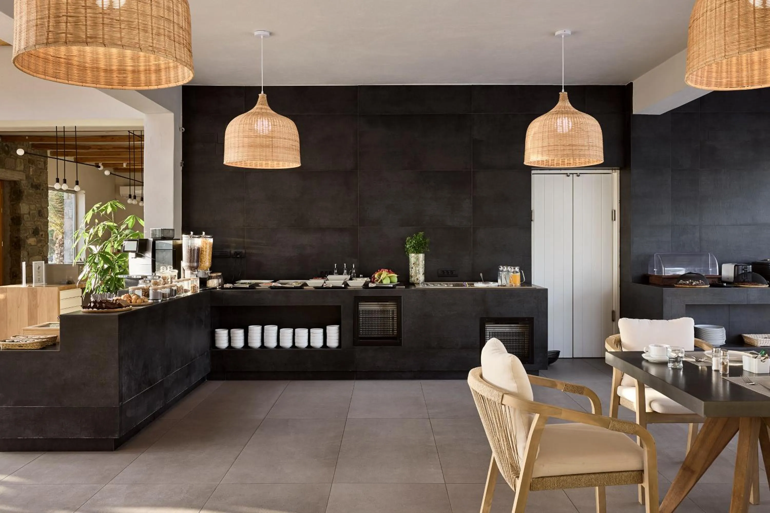 Breakfast in Hotel Milos Sea Resort