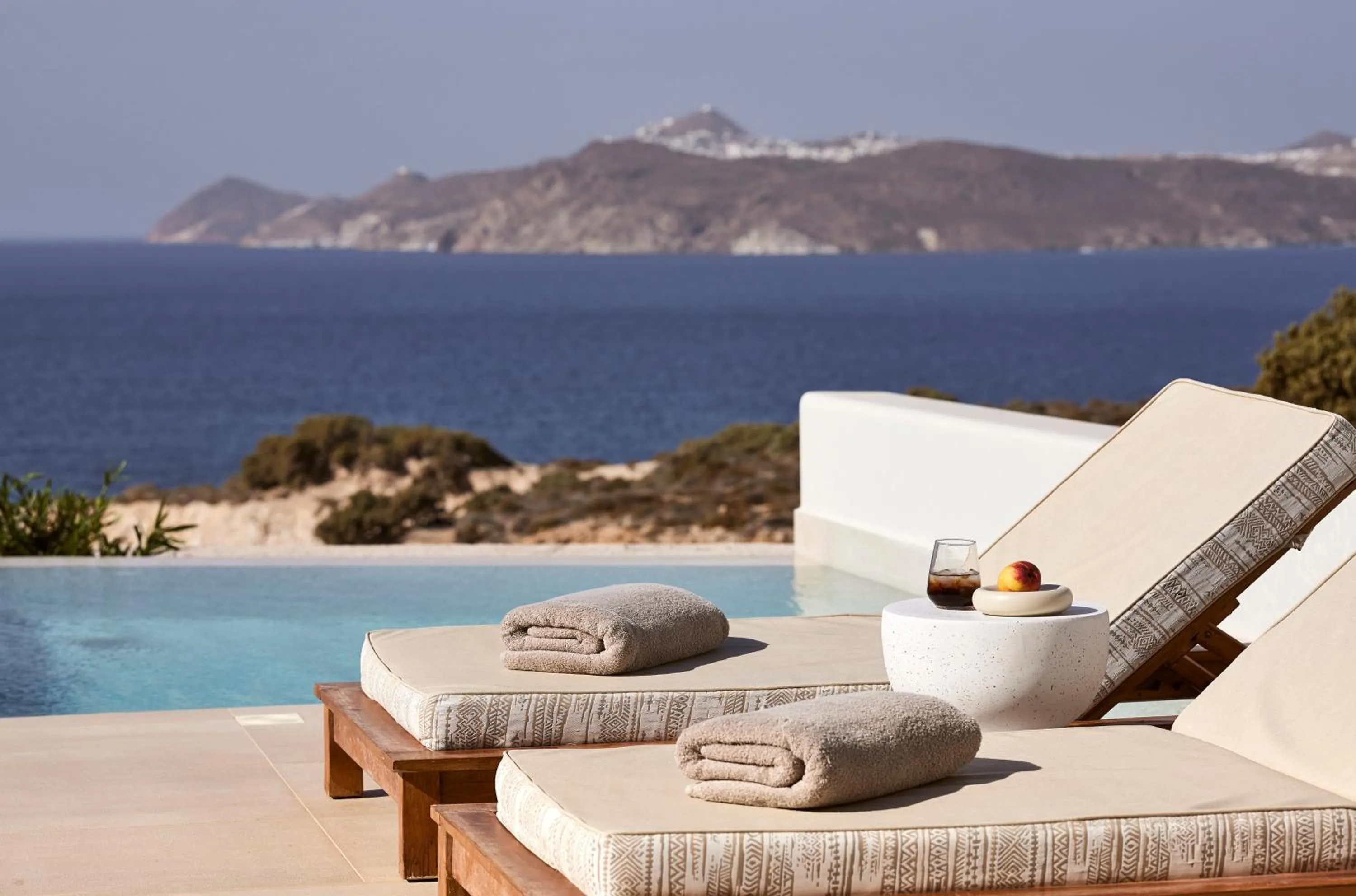 Sea view in Hotel Milos Sea Resort