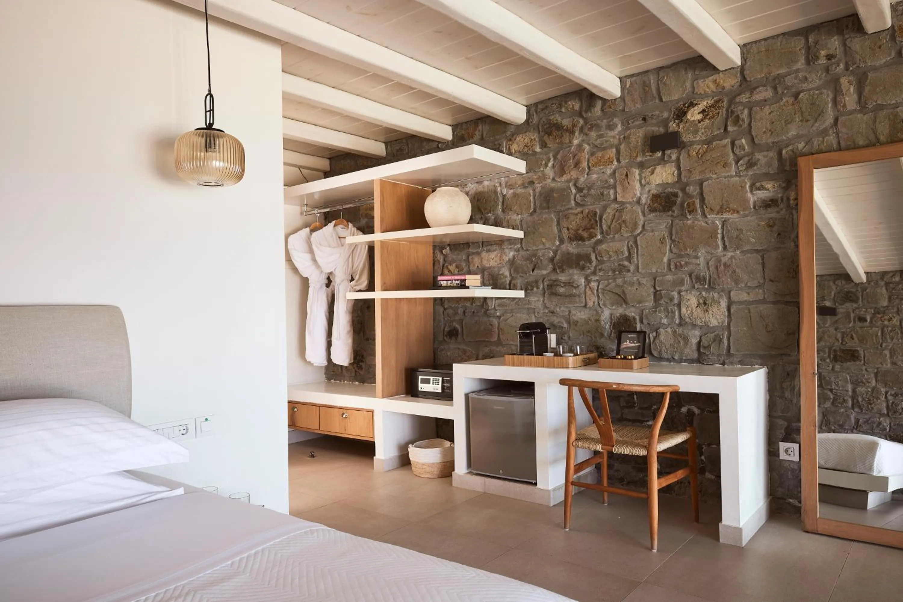 Photo of the whole room, Bed in Hotel Milos Sea Resort