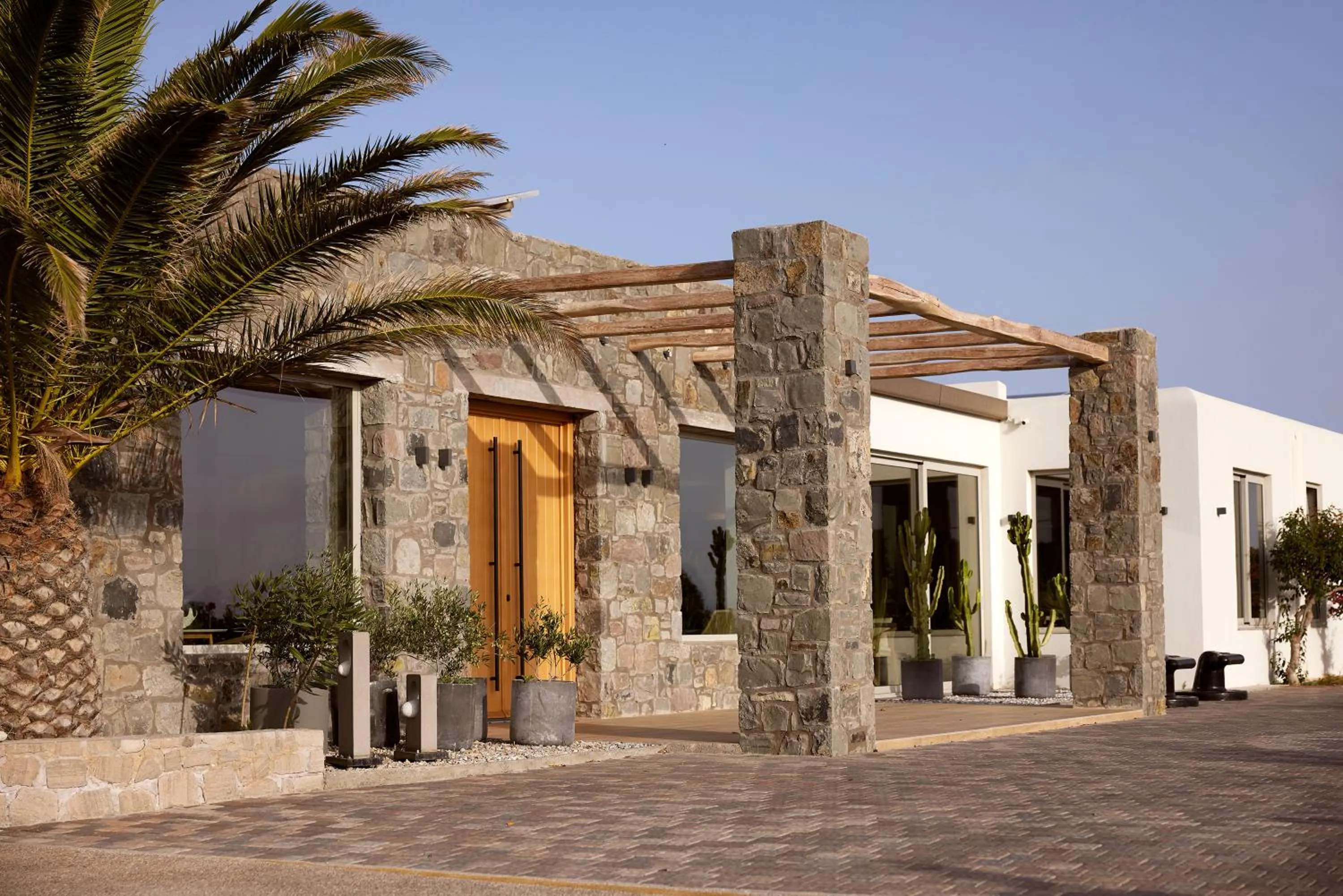 Property building in Hotel Milos Sea Resort