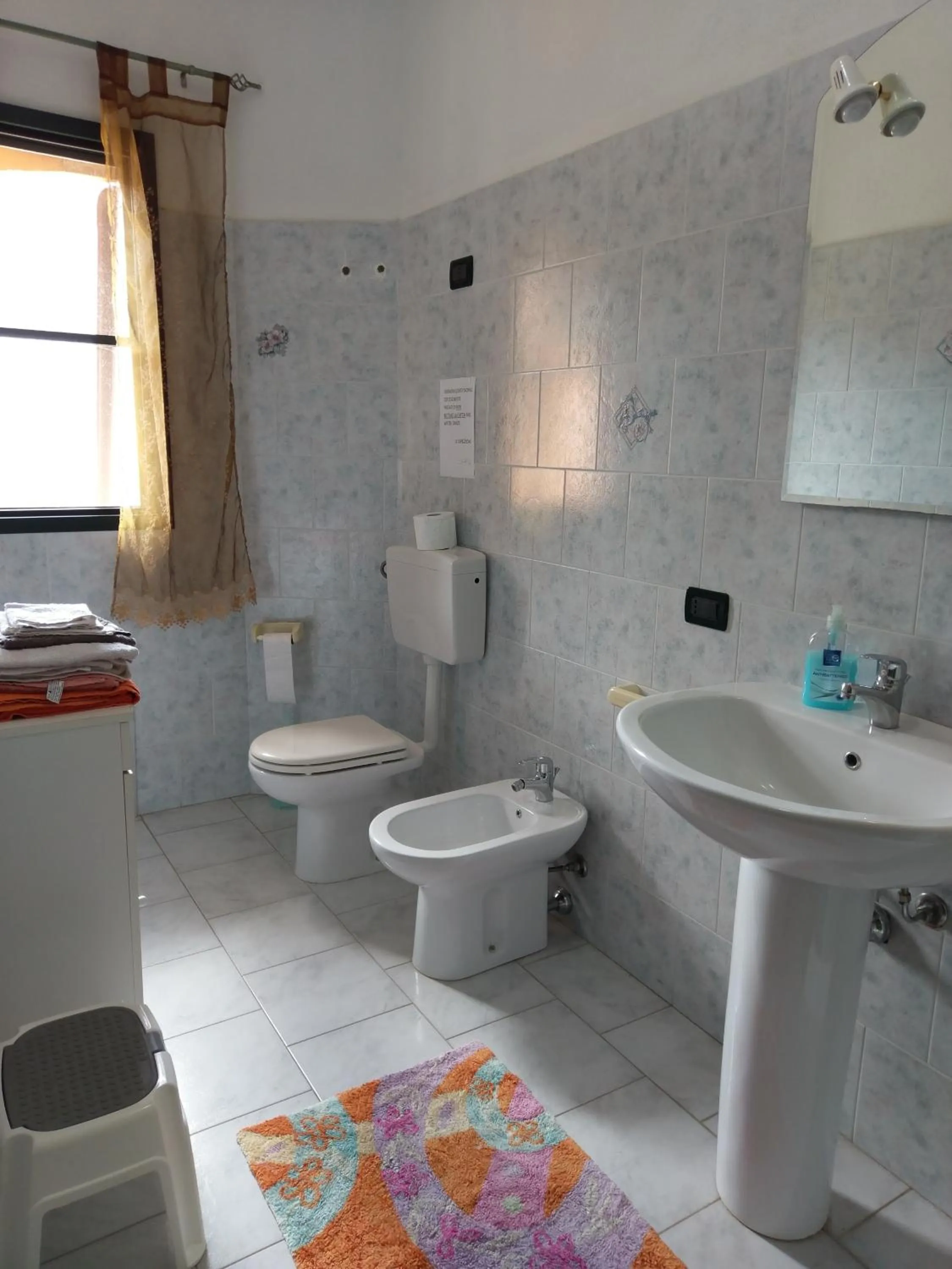 Toilet in B&B da Donatella