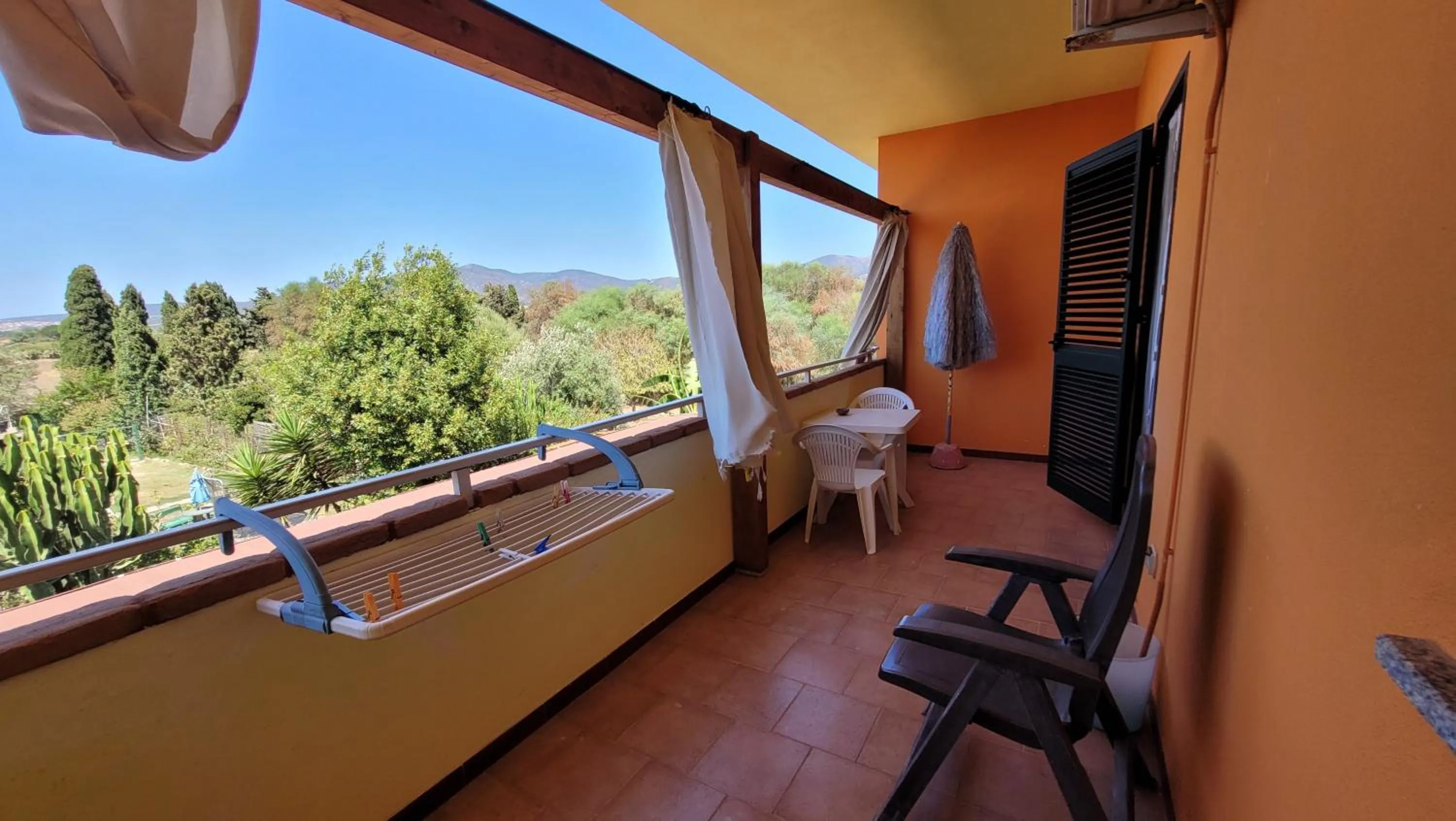 Balcony/Terrace in B&B da Donatella