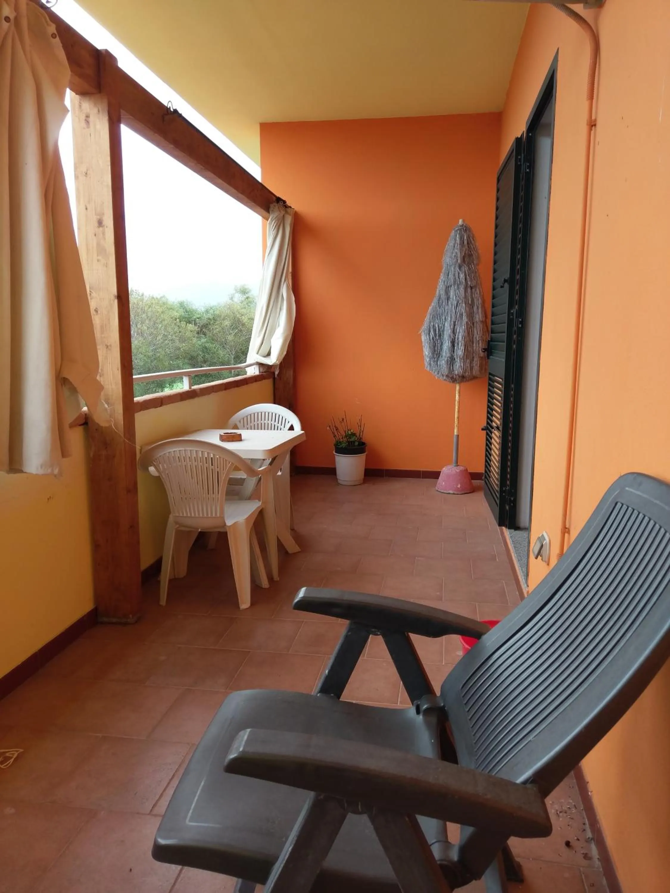 Balcony/Terrace in B&B da Donatella