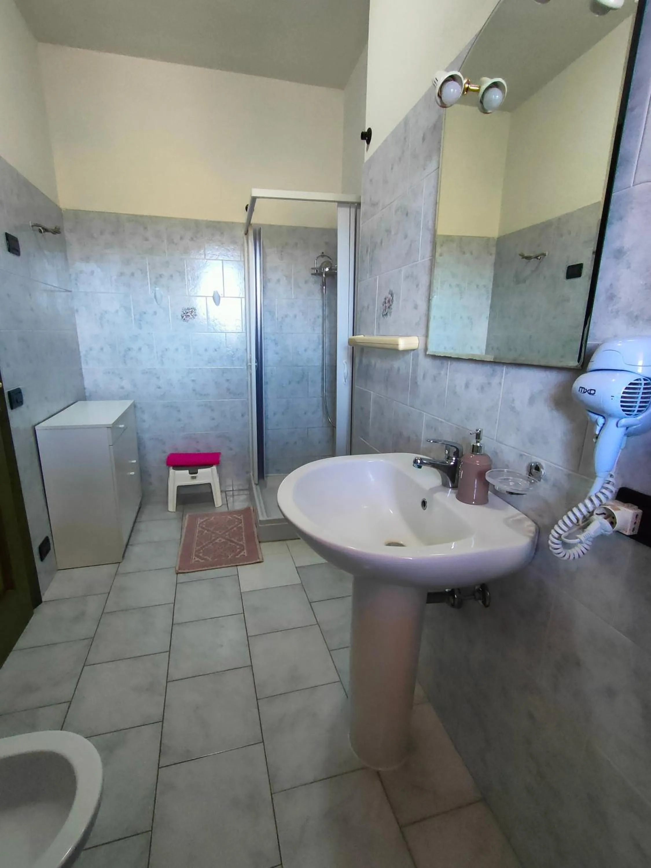 Bathroom in B&B da Donatella