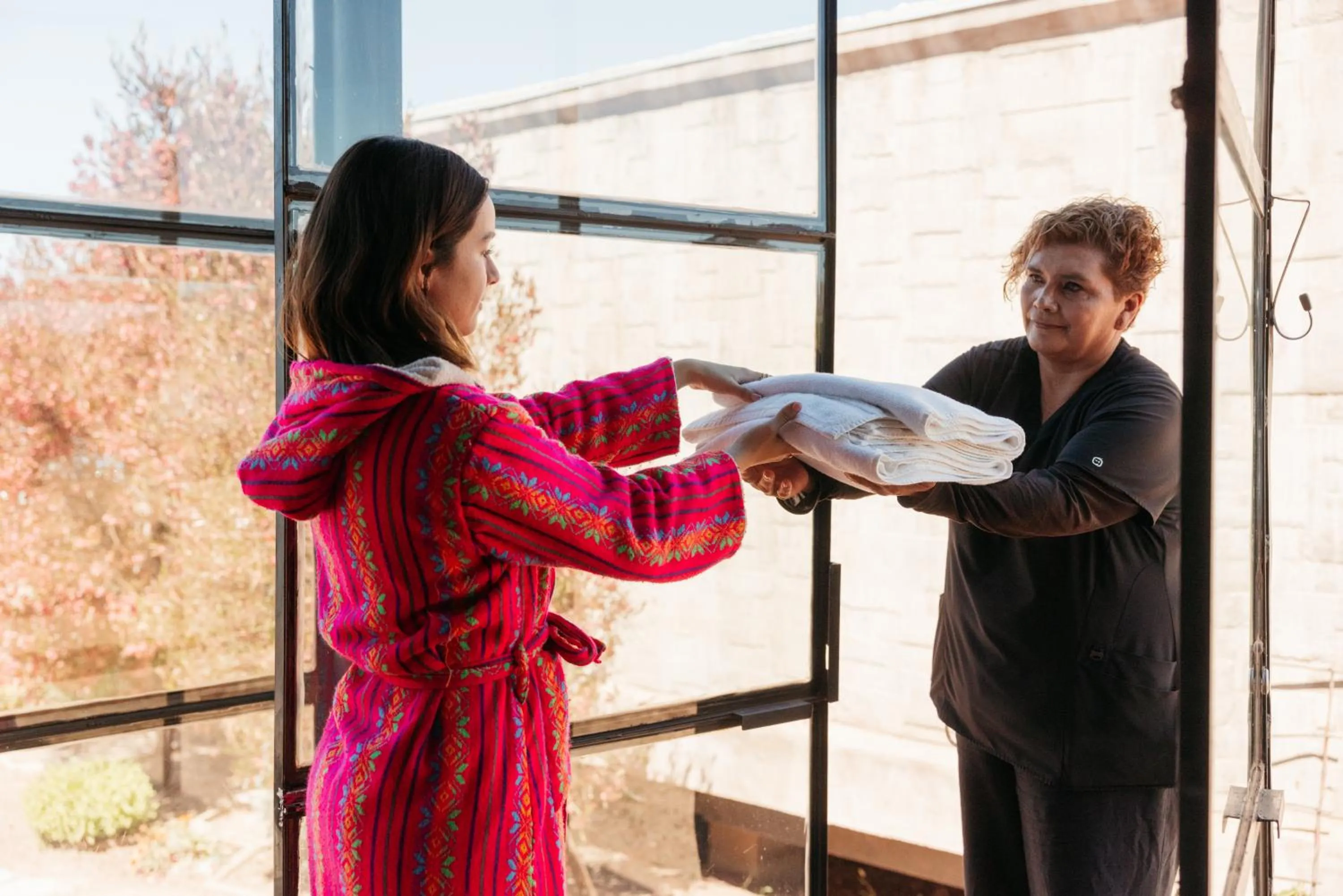 Decorative detail in Hotel Los Amantes Valle de Guadalupe
