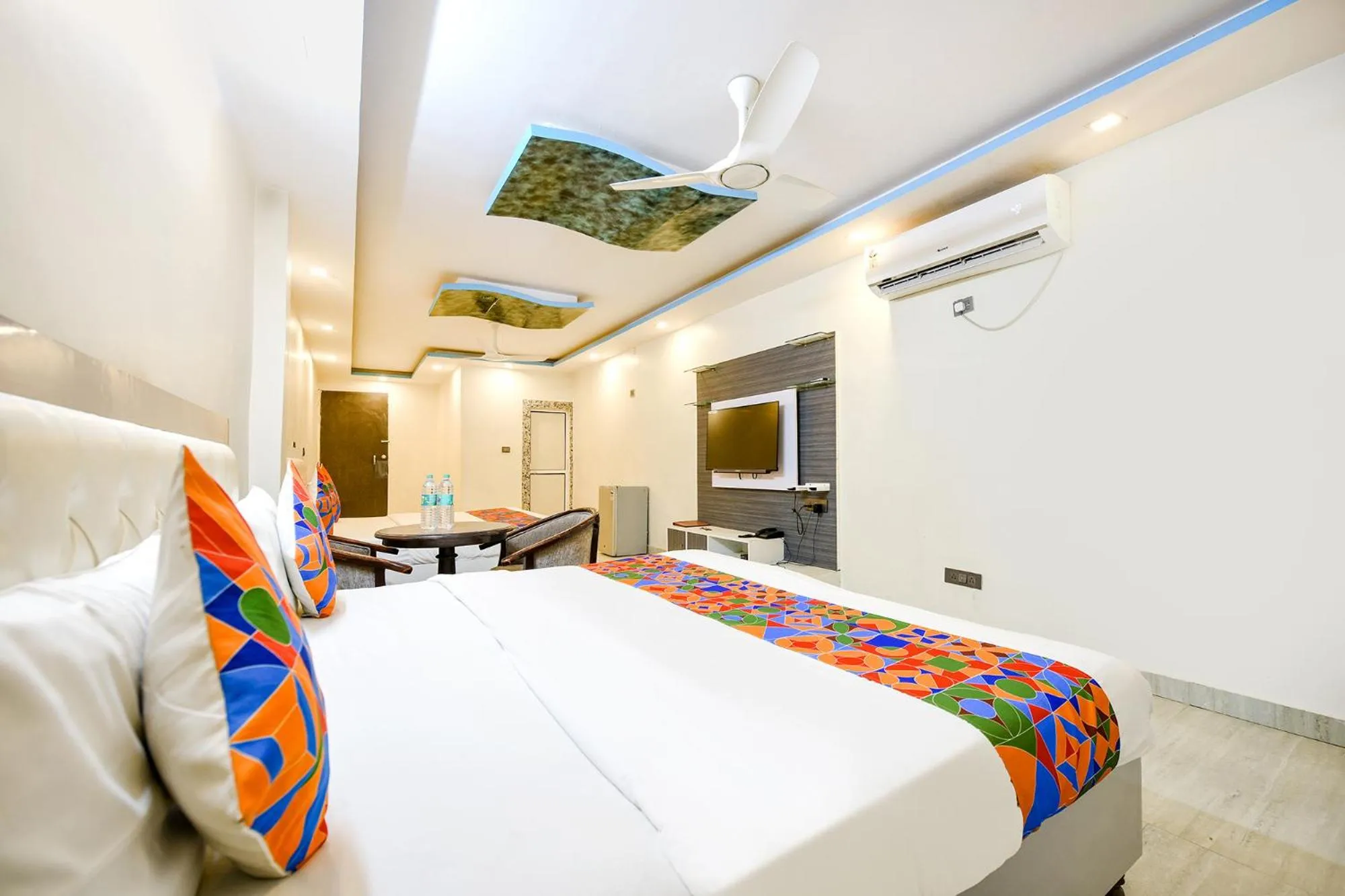 Bed in FabHotel Capital Inn