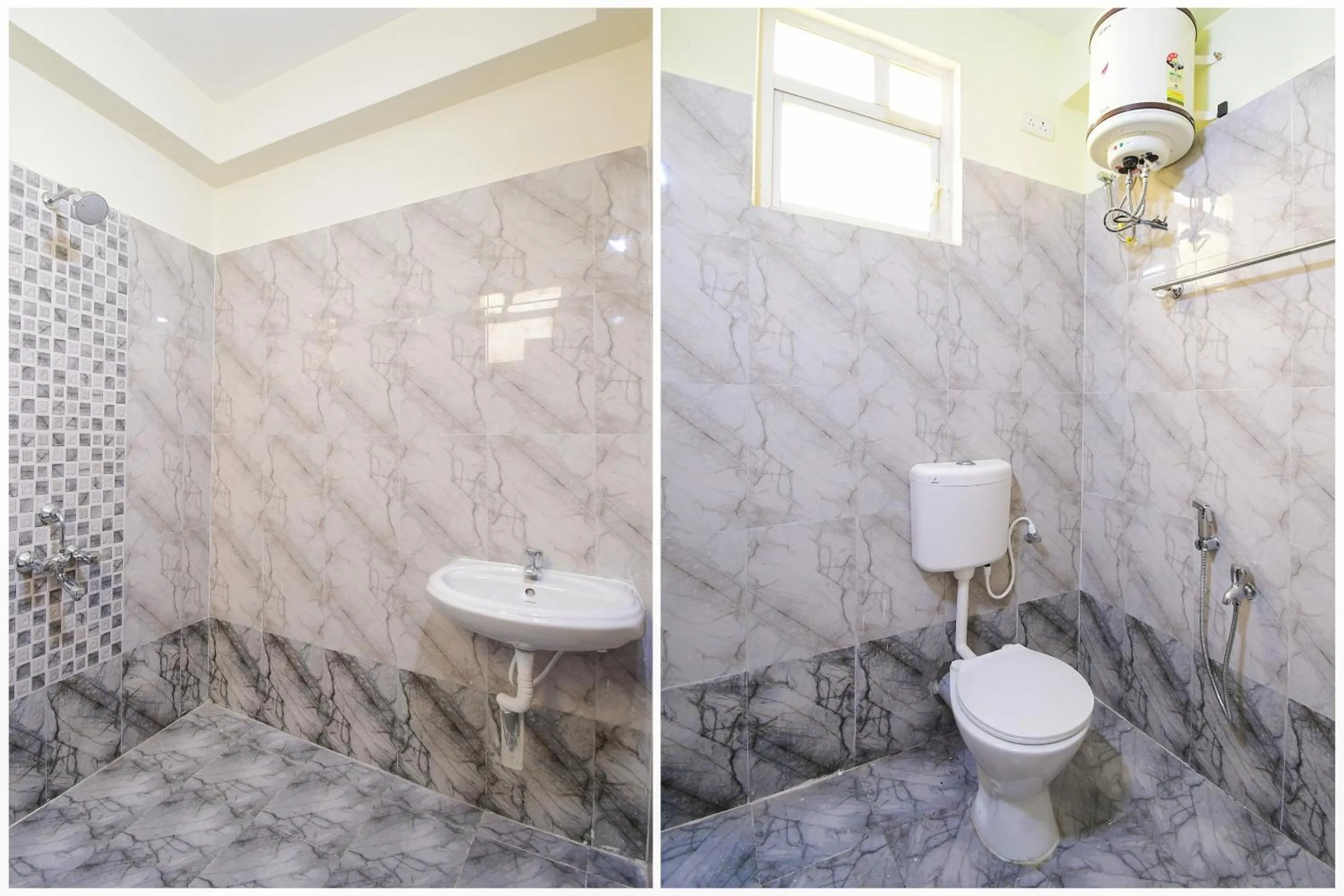 Bathroom in Hotel O U Tech Hotel And Restaurant