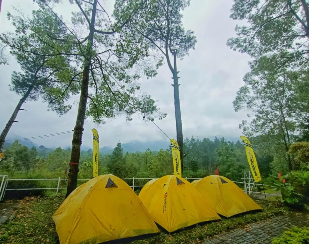 Natural landscape in Pagupon Camp Syariah