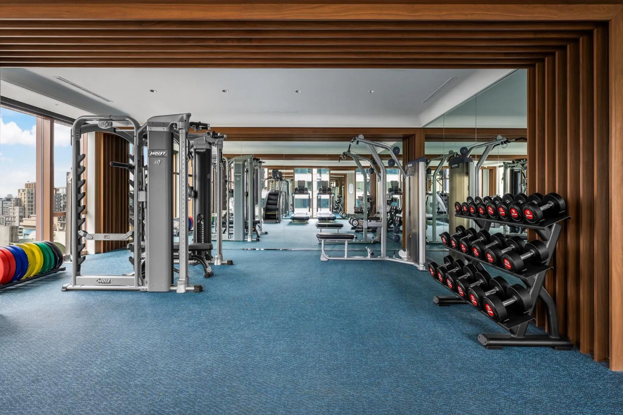 Fitness centre/facilities in Humble Boutique Hotel