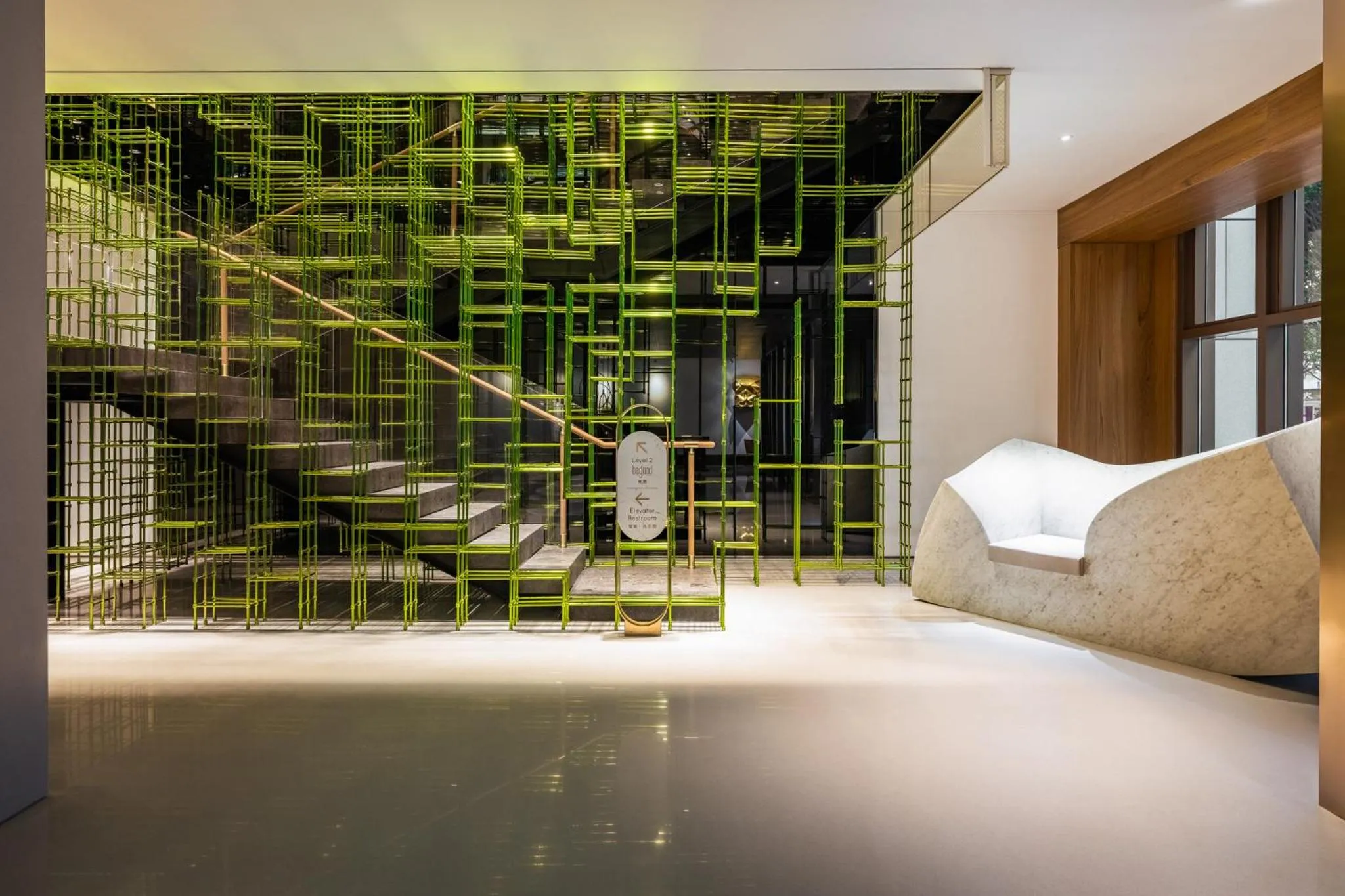 Lobby or reception, Bed in Humble Boutique Hotel