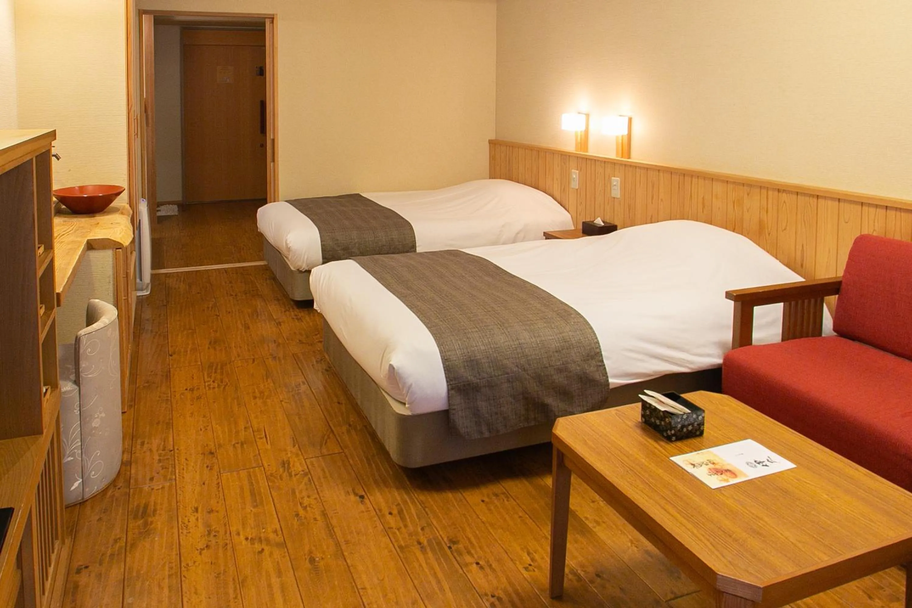 Photo of the whole room, Bed in Ikyu Reopening on April 1 ,2026