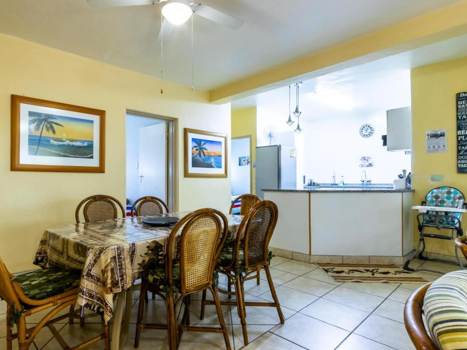 Dining area in The Bridge 38