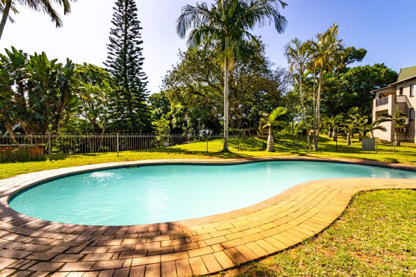 Pool view in The Bridge 38