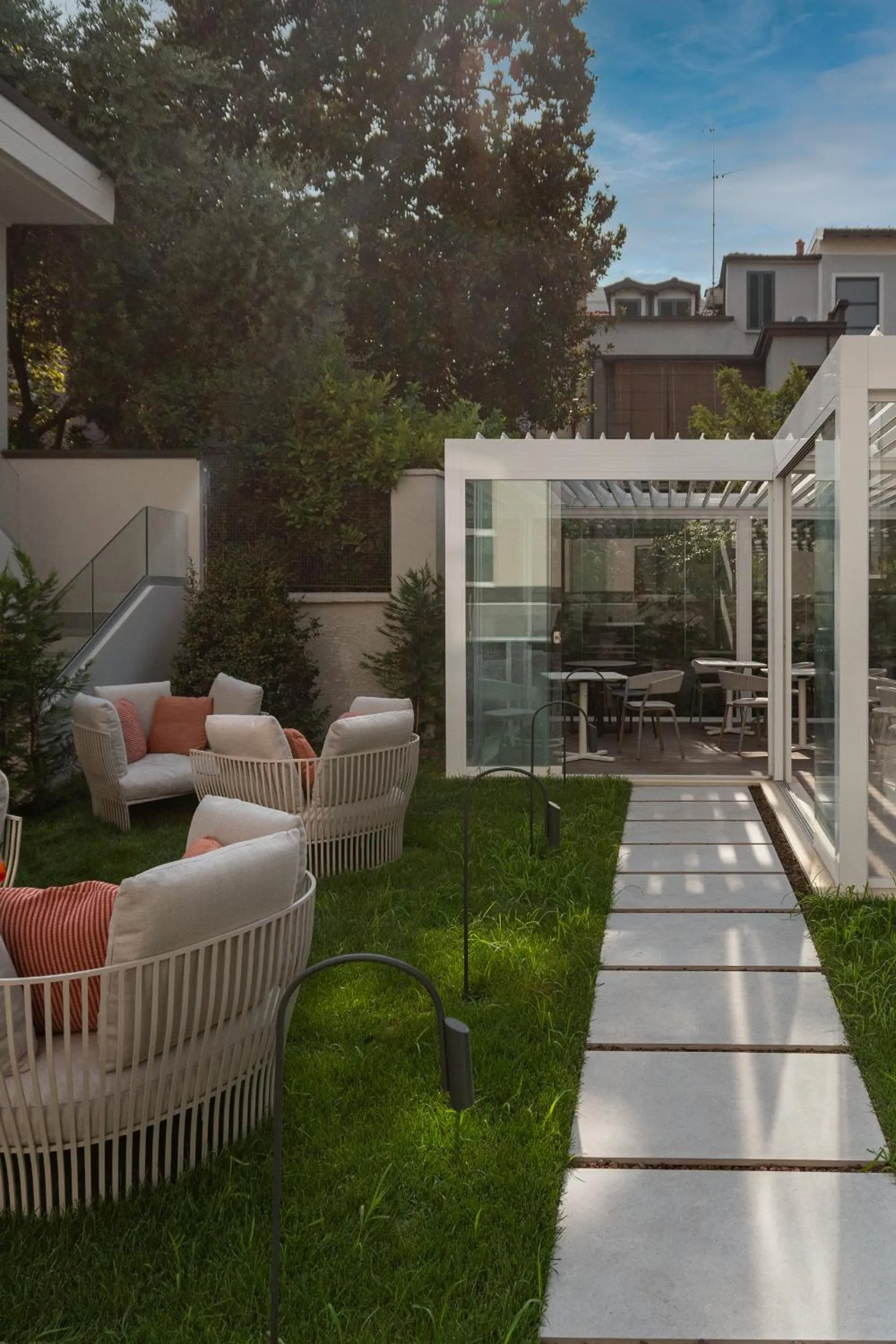 Garden in Boutique Hotel Martini 17