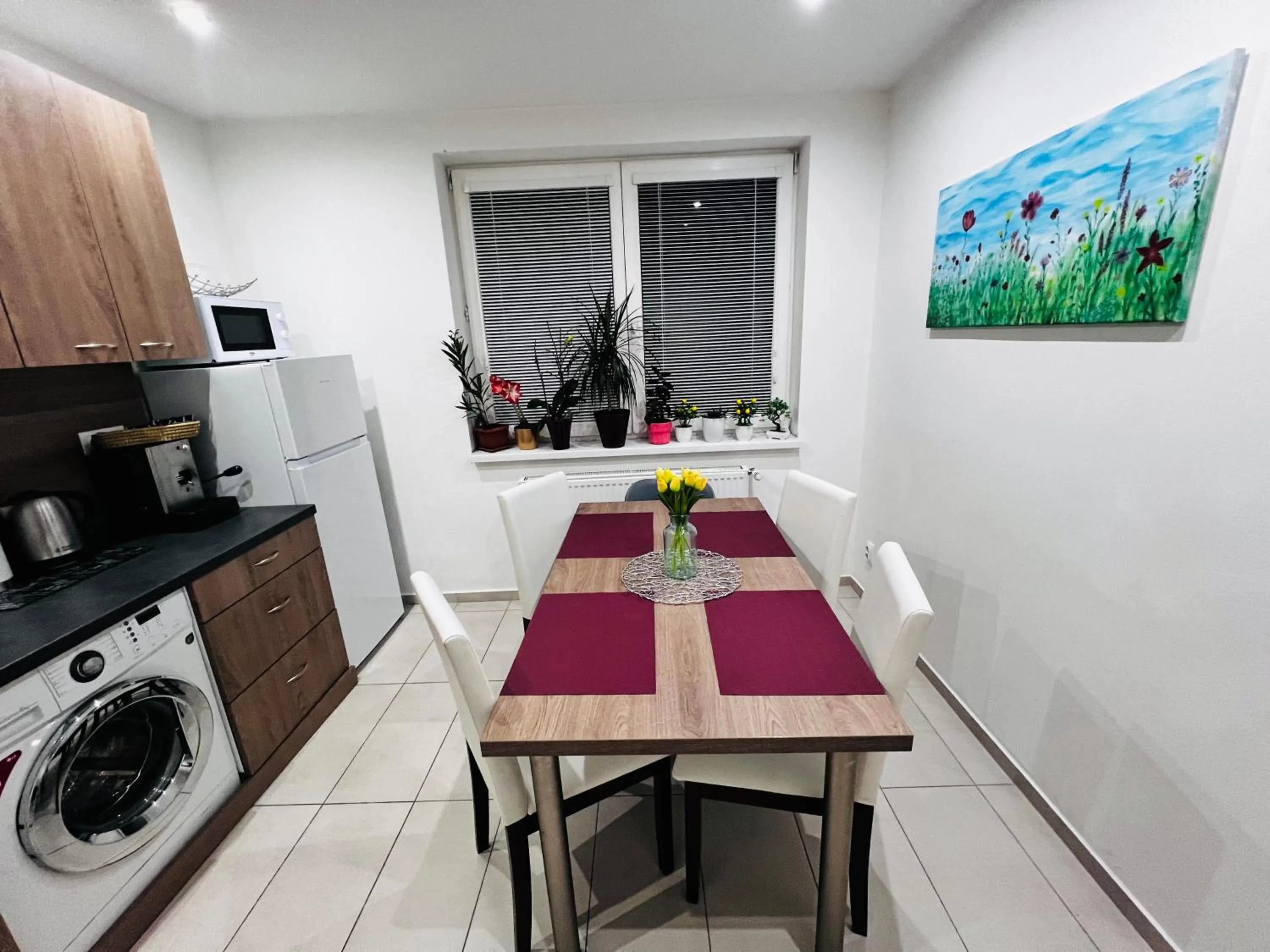 Kitchen or kitchenette in Sparrow apartmens - Vrabčia ulica 9, Košice