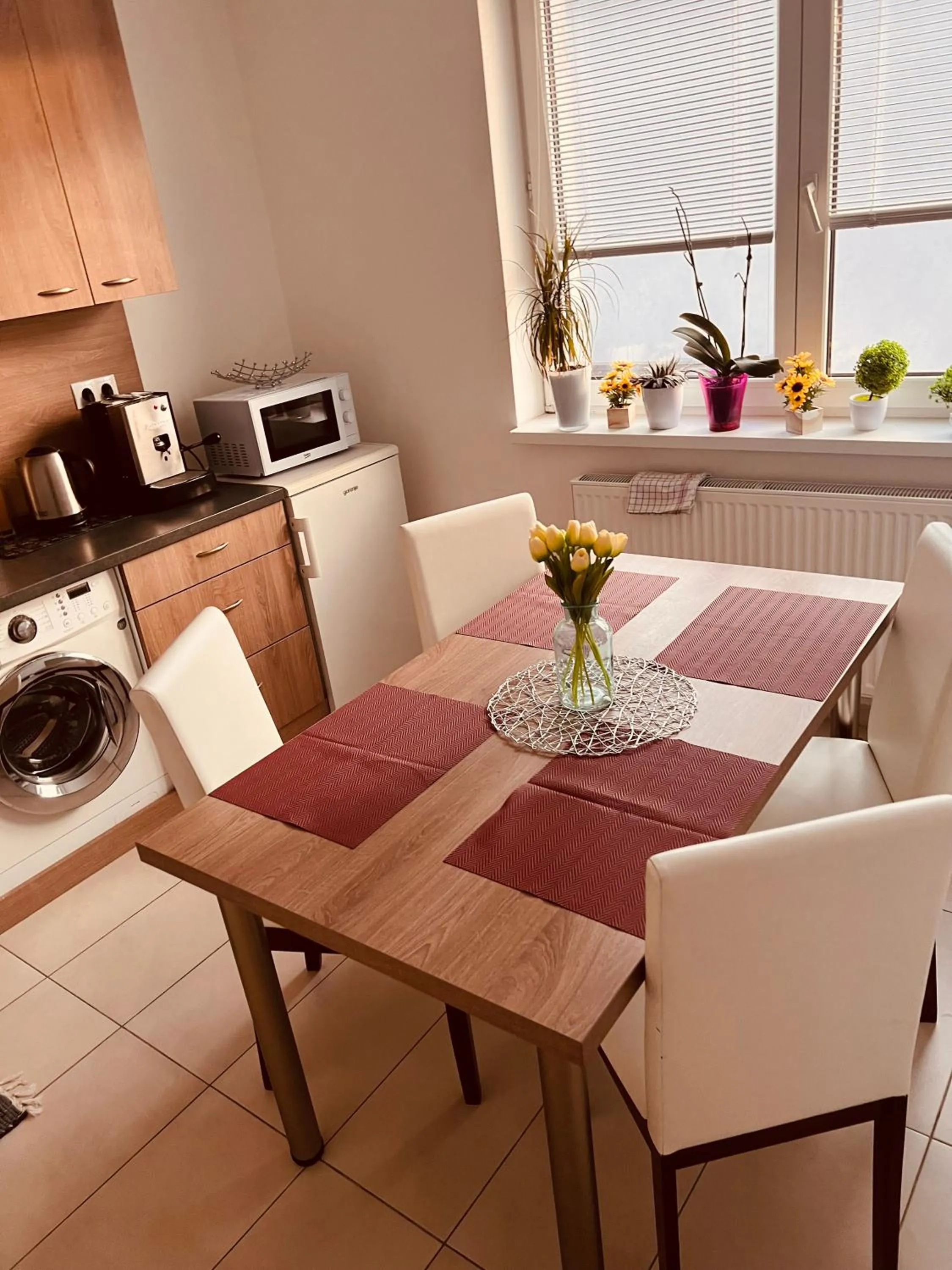 Kitchen or kitchenette in Sparrow apartmens - Vrabčia ulica 9, Košice
