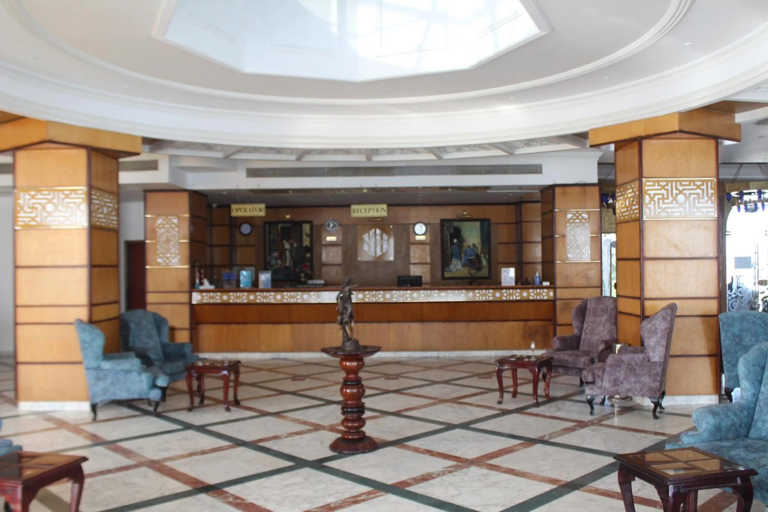 Lobby or reception in El Khan Sharm Hotel