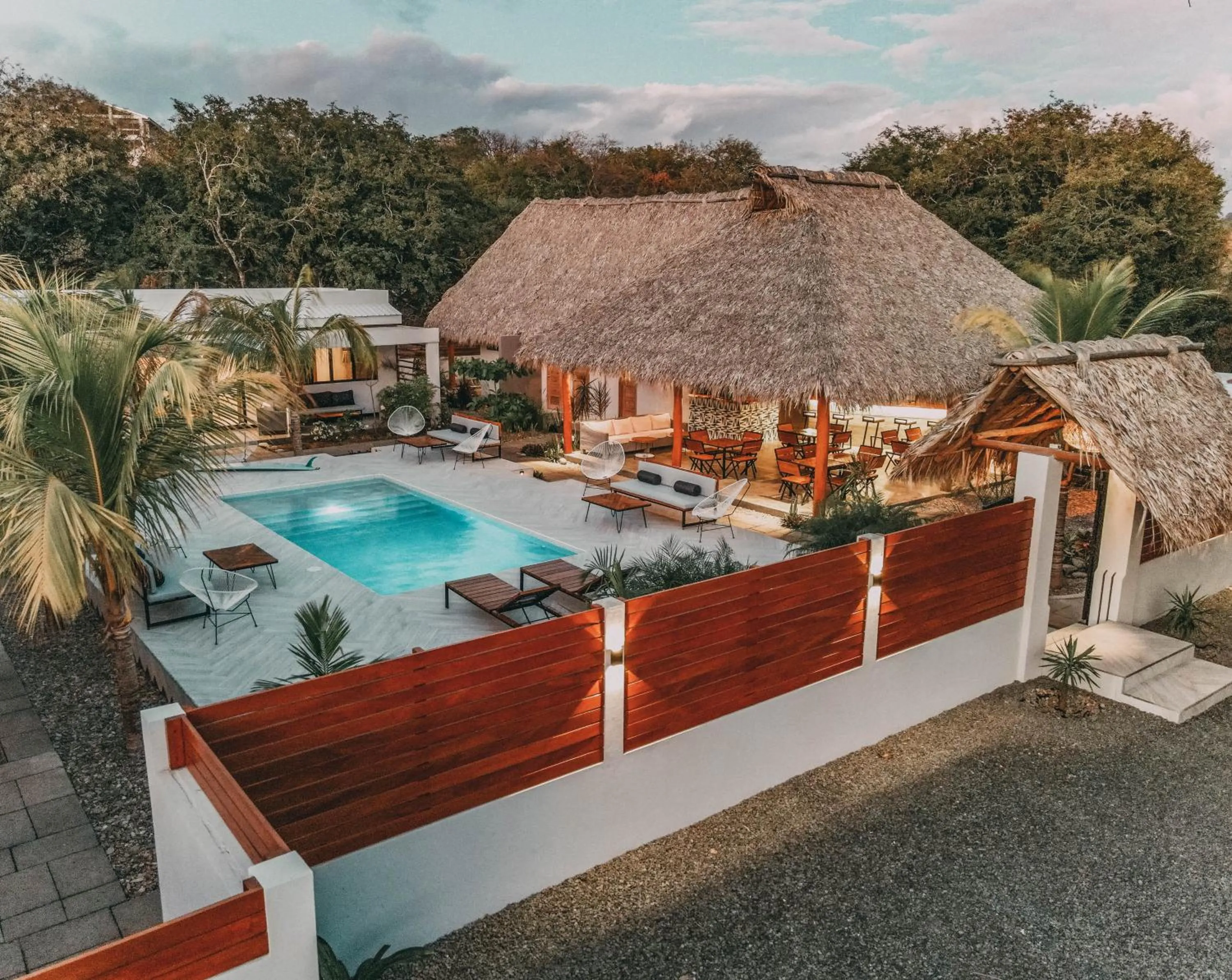 Swimming pool in El Pez Surf Hotel