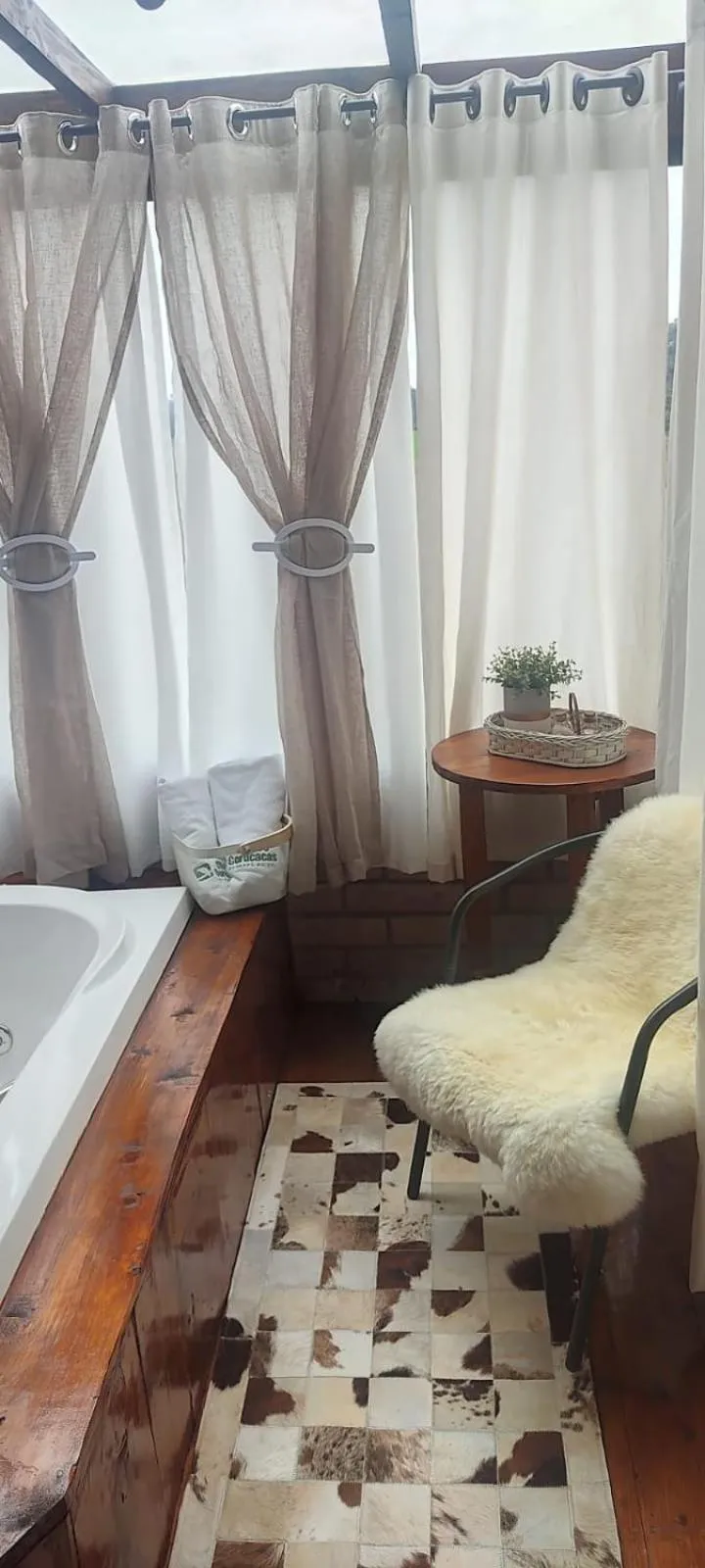 Bed in Chalés Corucacas