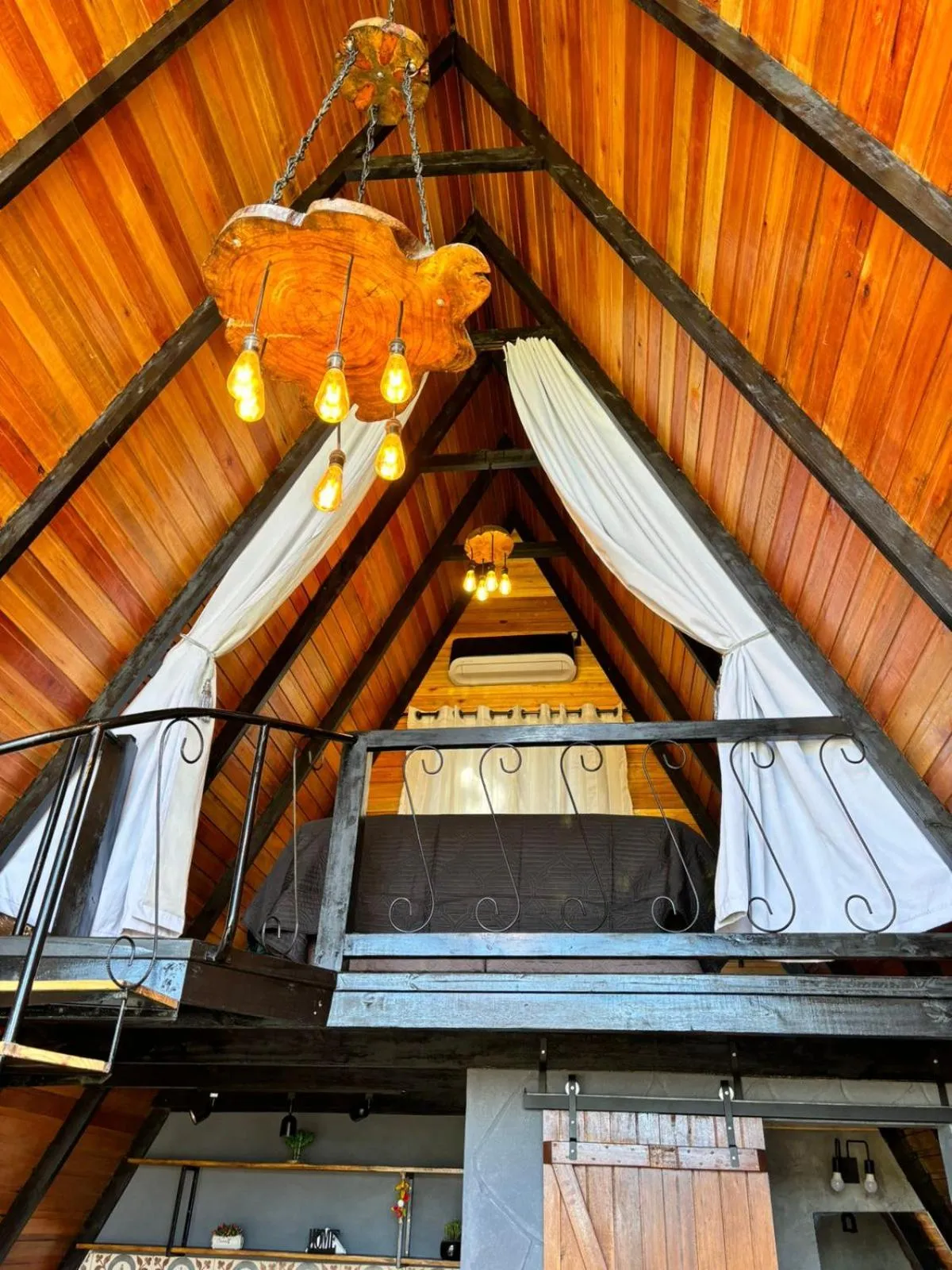 Bed in Chalés Corucacas