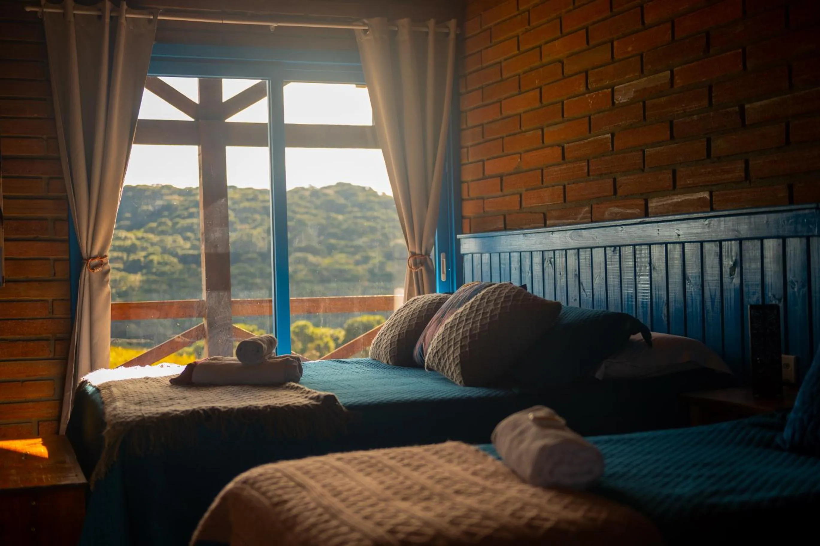 Bed in Chalés Corucacas