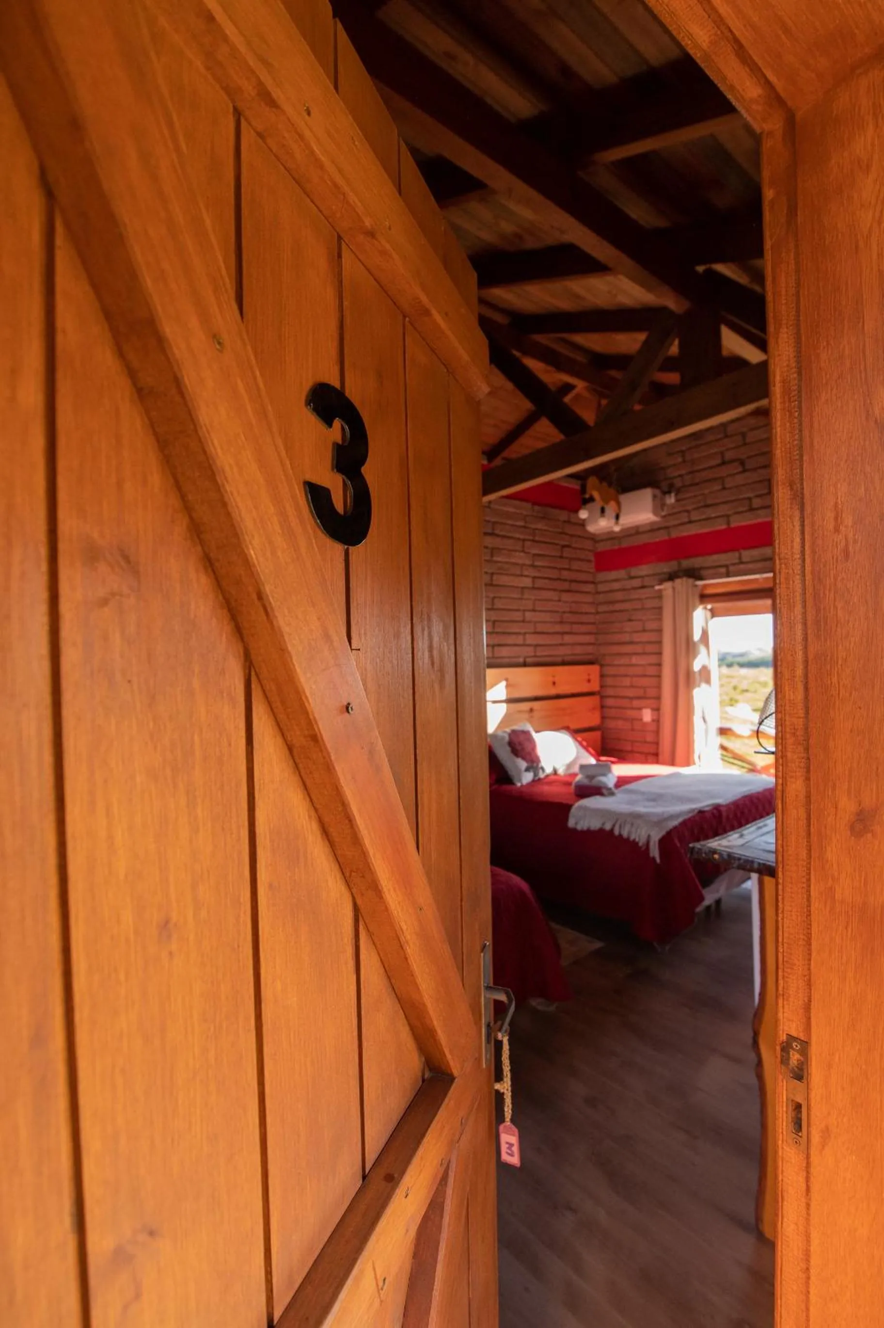 Bed in Chalés Corucacas