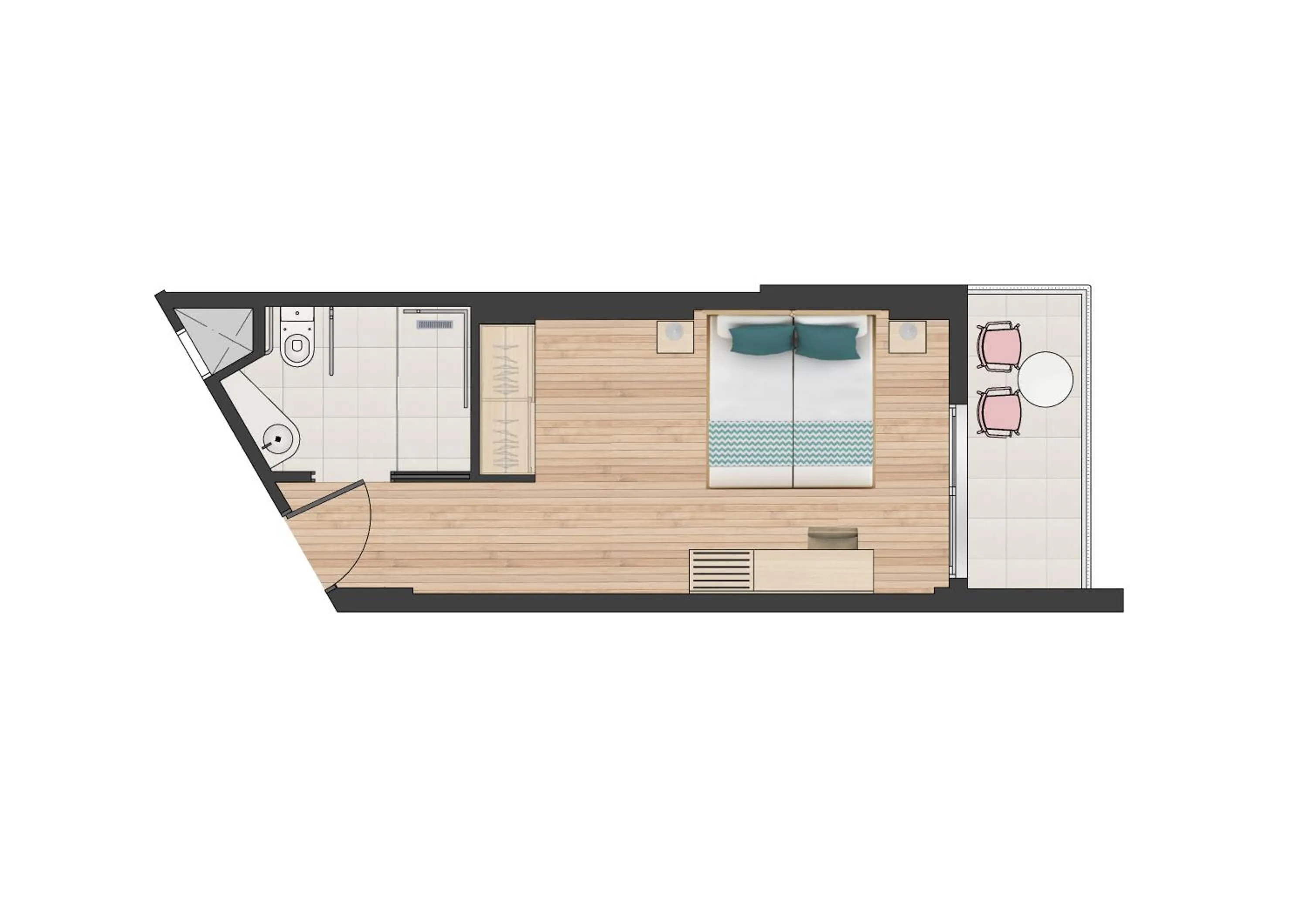 Floor plan in Ambassador Playa I