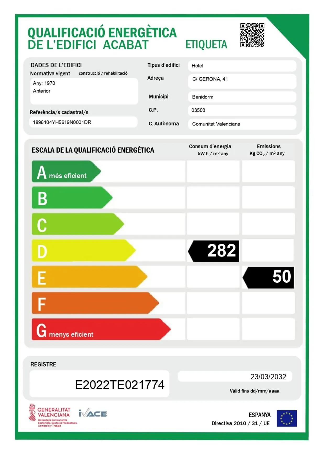 Property building in Ambassador Playa I
