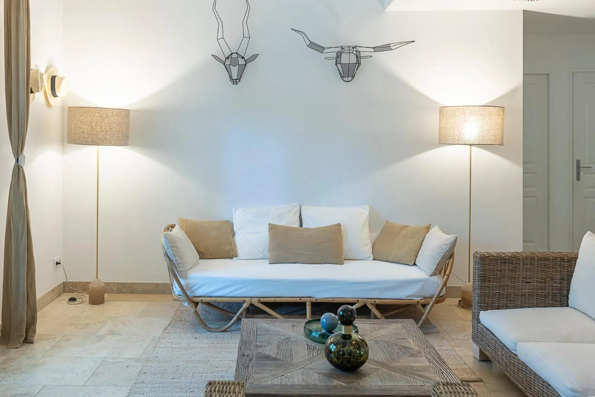 Living room in Mas de Capelou