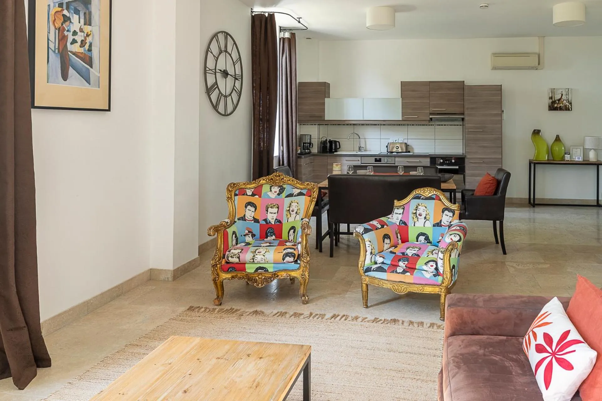 Kitchen or kitchenette in Mas de Capelou