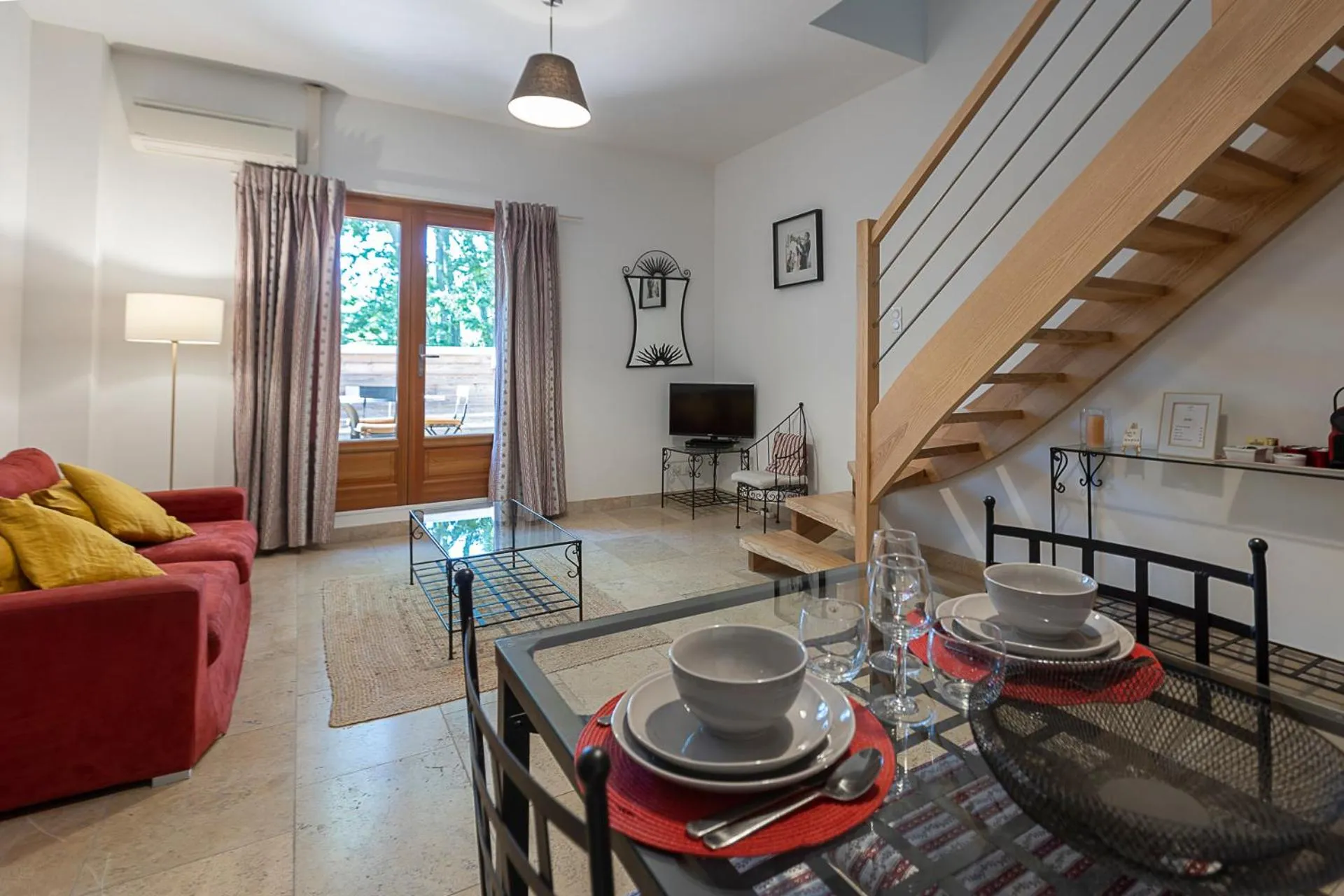 Living room in Mas de Capelou