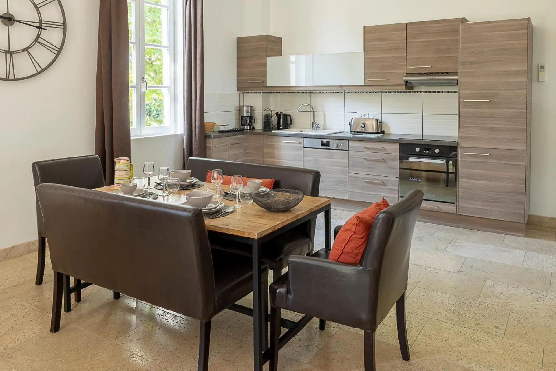 Kitchen or kitchenette in Mas de Capelou