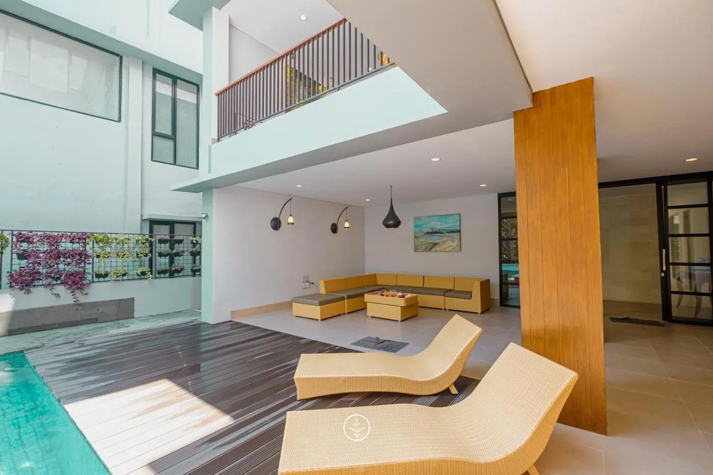 Swimming pool in Atsuka Hill View Villa 8 bedrooms with a private heated swimming pool