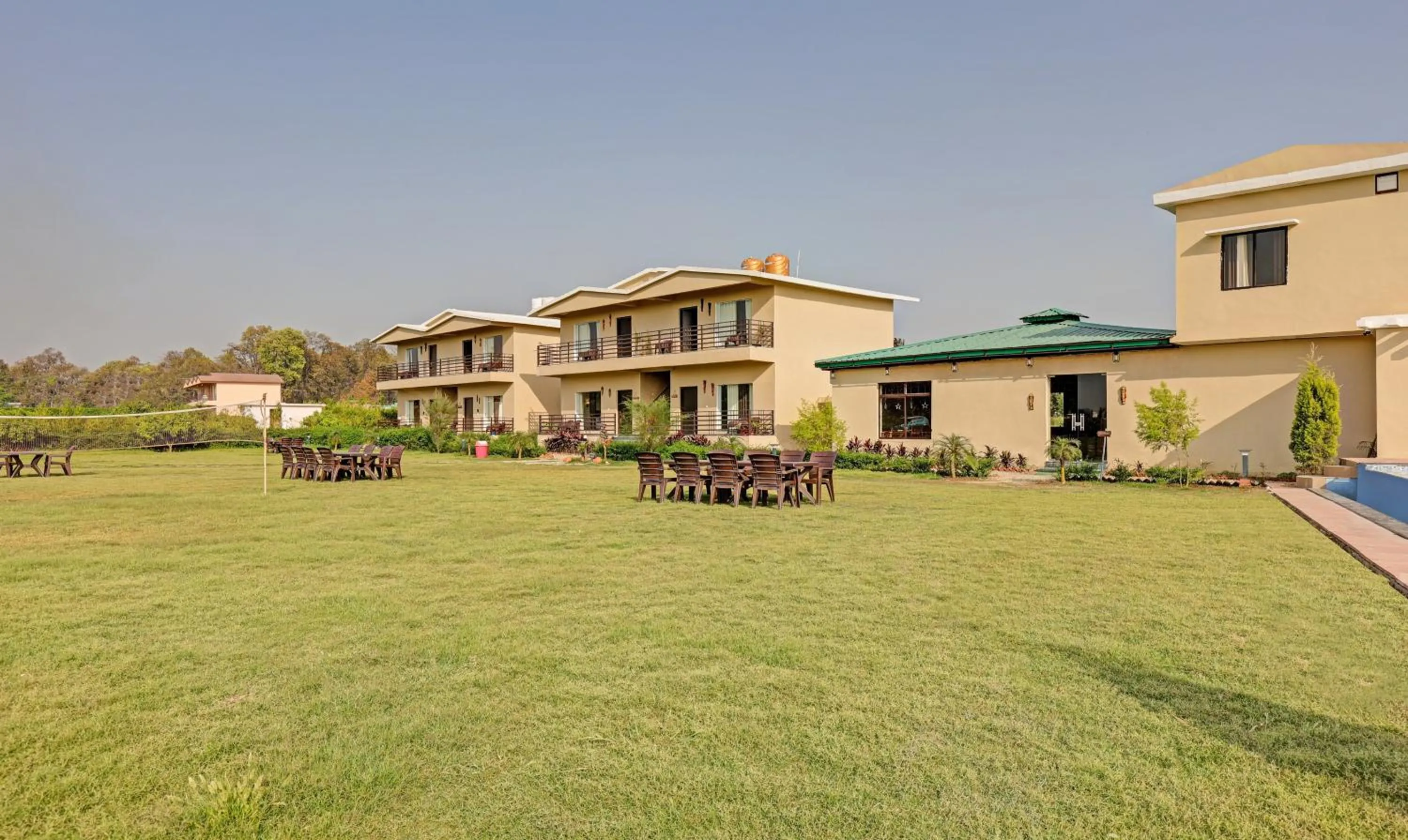 Facade/entrance in Treebo Kaira Resort With Pool View, 5 Km From Jim Corbett Jungle Safari