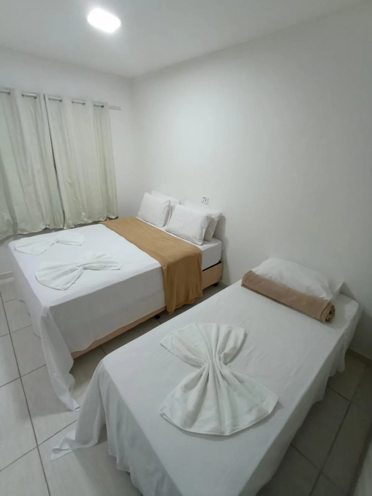 Bed in Pousada Villa Costeira