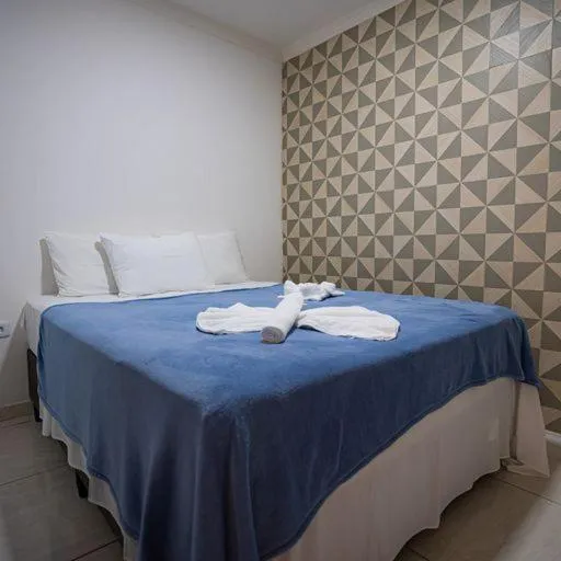Bed in Pousada Villa Costeira