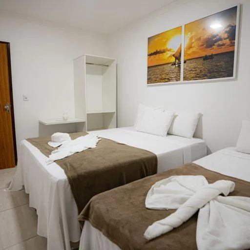 Photo of the whole room, Bed in Pousada Villa Costeira
