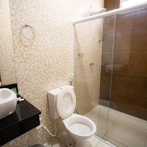 Bathroom in Pousada Villa Costeira