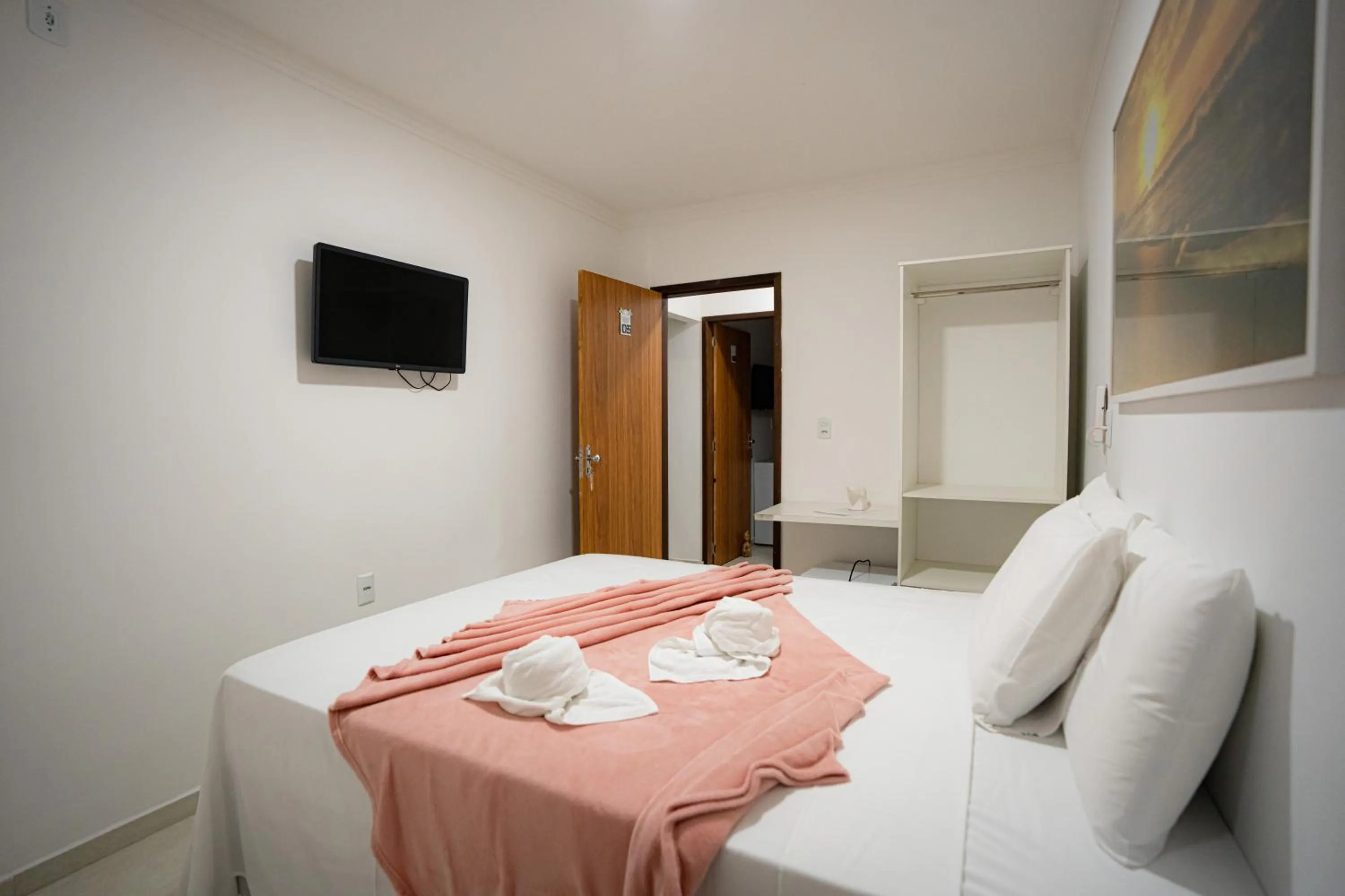 Bed in Pousada Villa Costeira