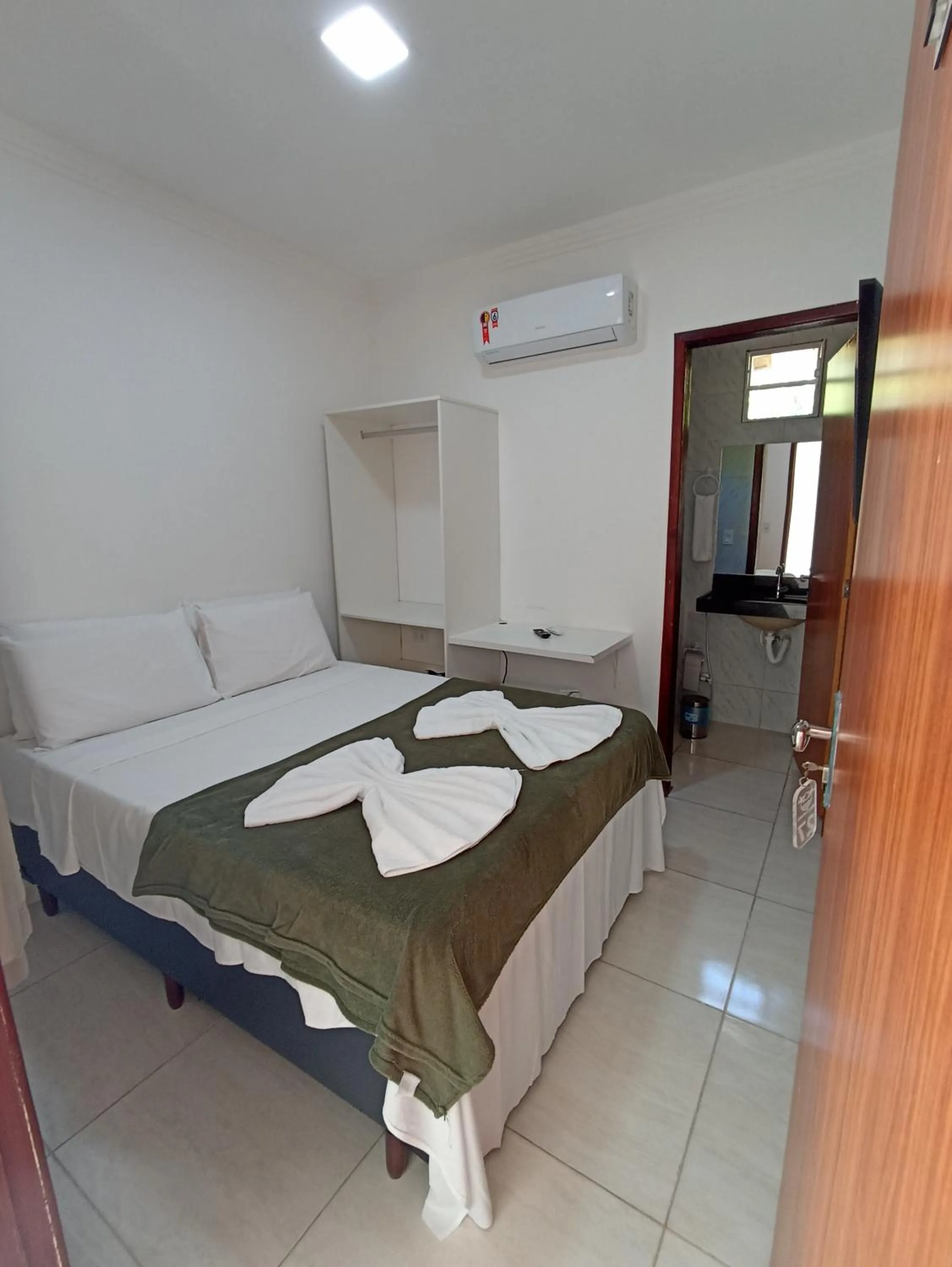 Bed in Pousada Villa Costeira