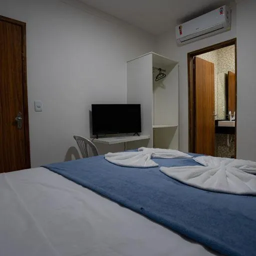 Bed in Pousada Villa Costeira