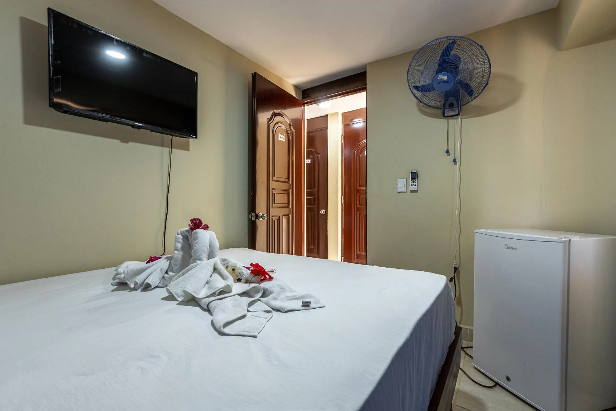 Bed in Hotel Turístico Marian