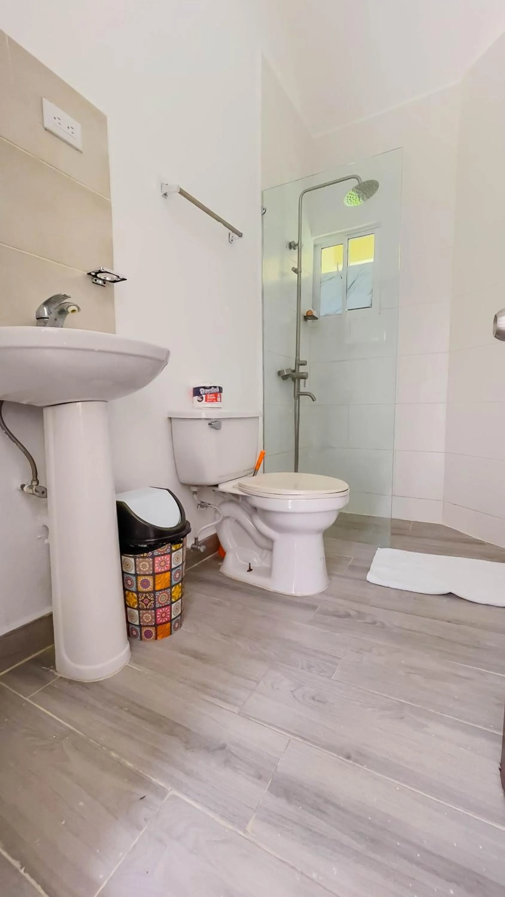 Shower in Hotel Turístico Marian